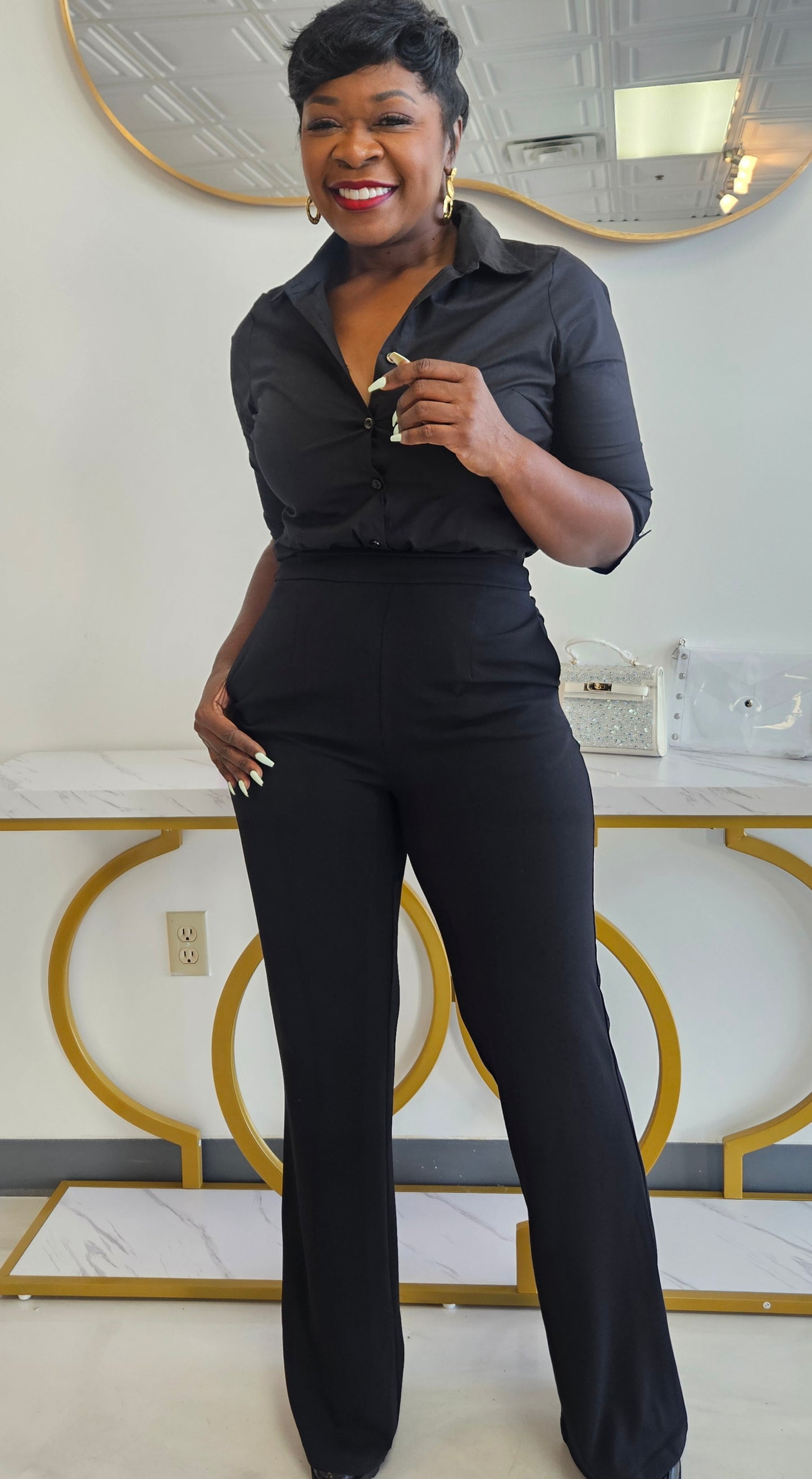 Brandy High-waisted Pants