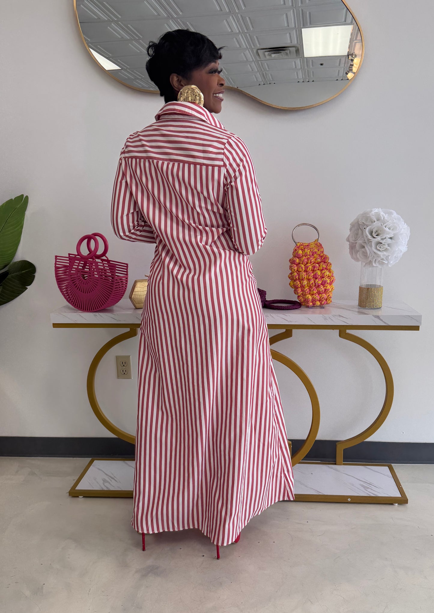 Penelope Shirt Tie Dress
