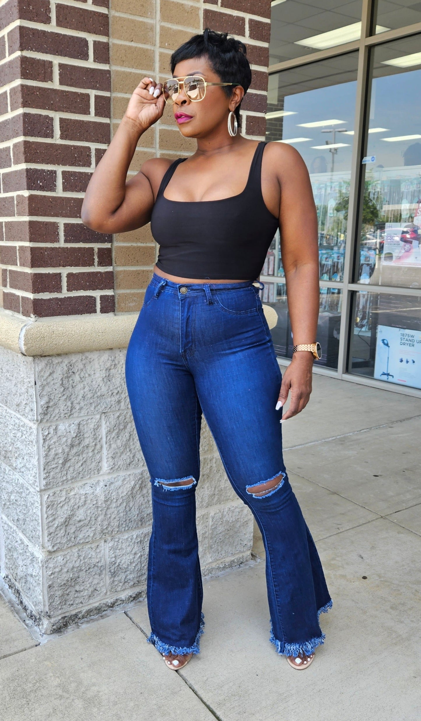 Stallion Bell Bottom Jeans