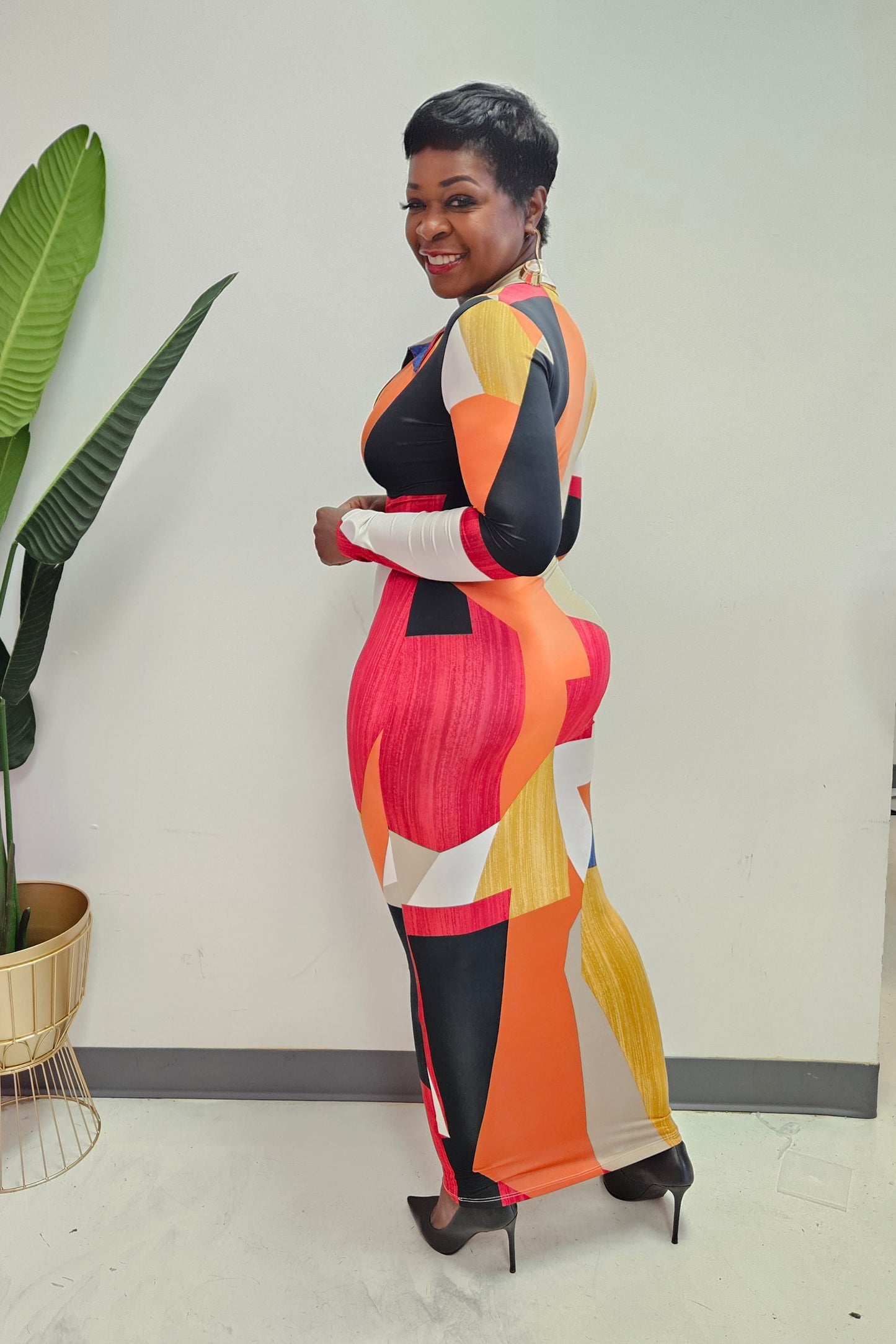 Kayla Colorful Dress