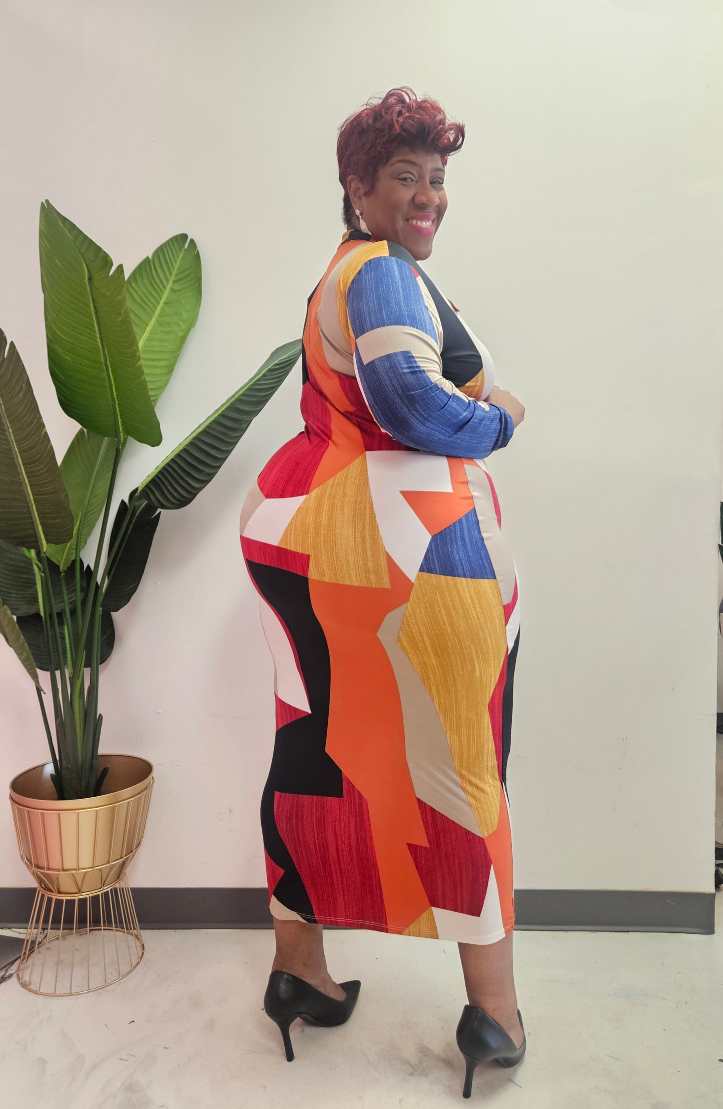 Kayla Colorful Dress