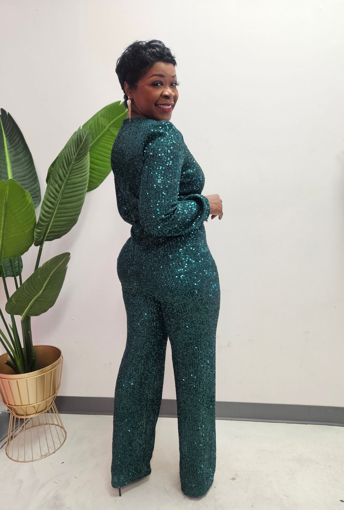 Serena Sequin Jumpsuit