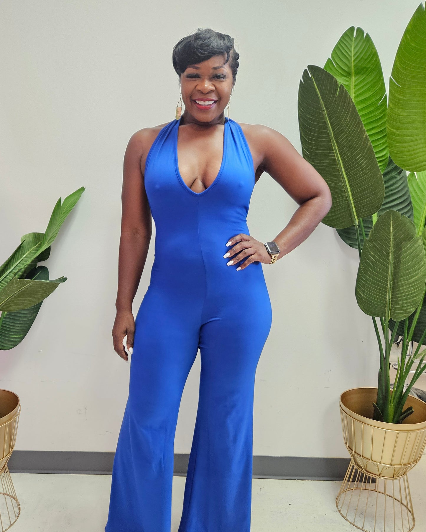 Nia Halter Jumpsuit