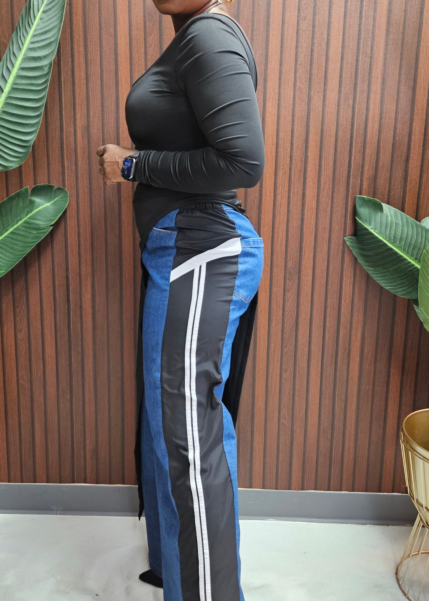 Ava High Slit Maxi Top