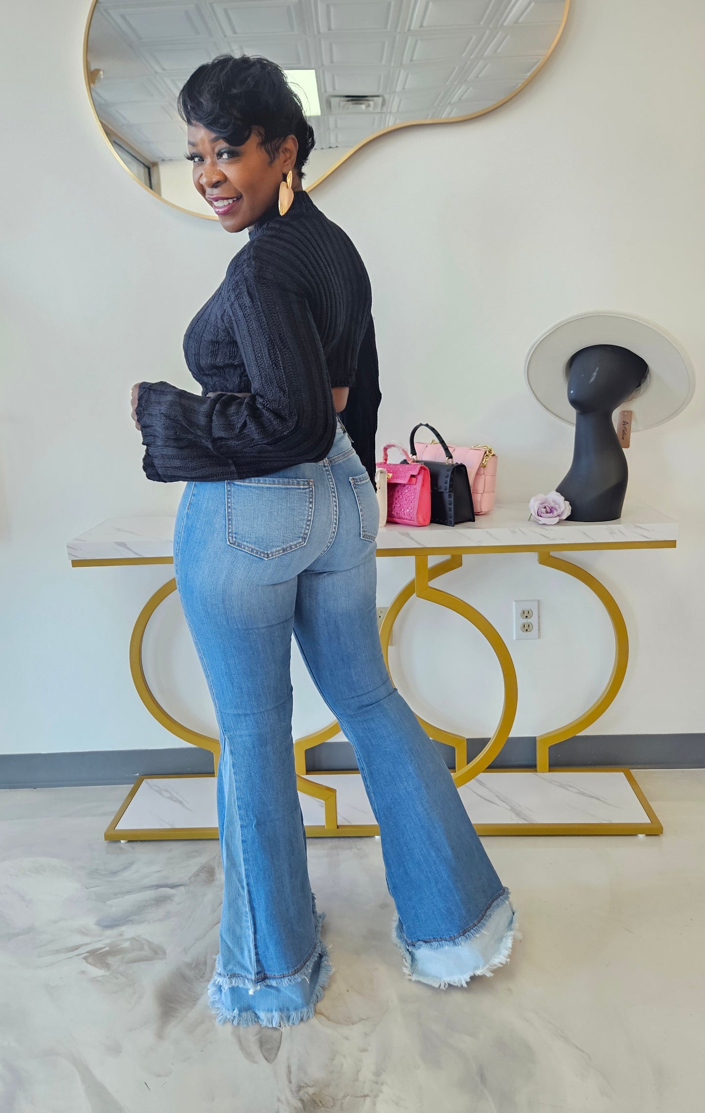 Angie Crop Sweater