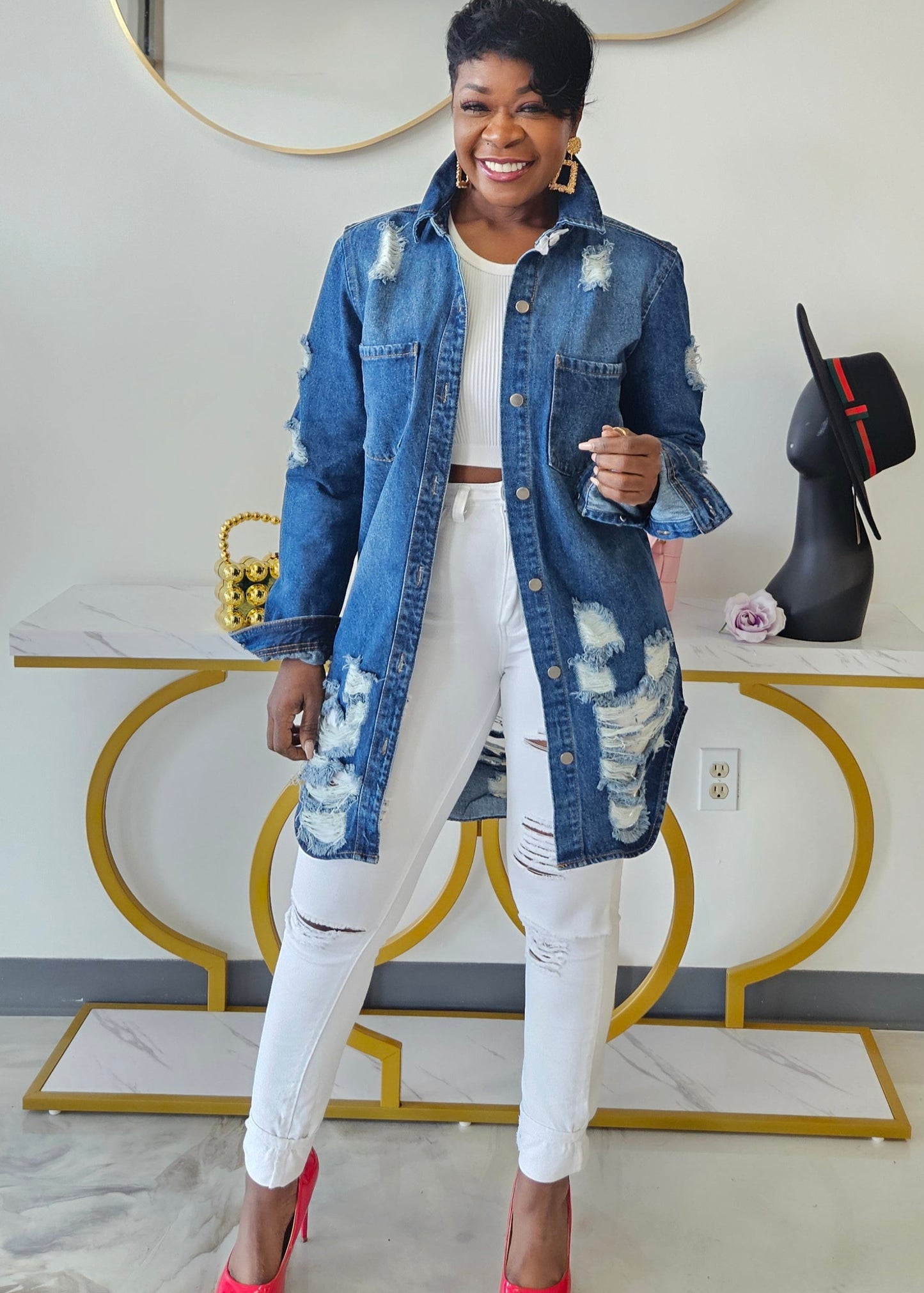 Shanna Denim Shirt/Jacket
