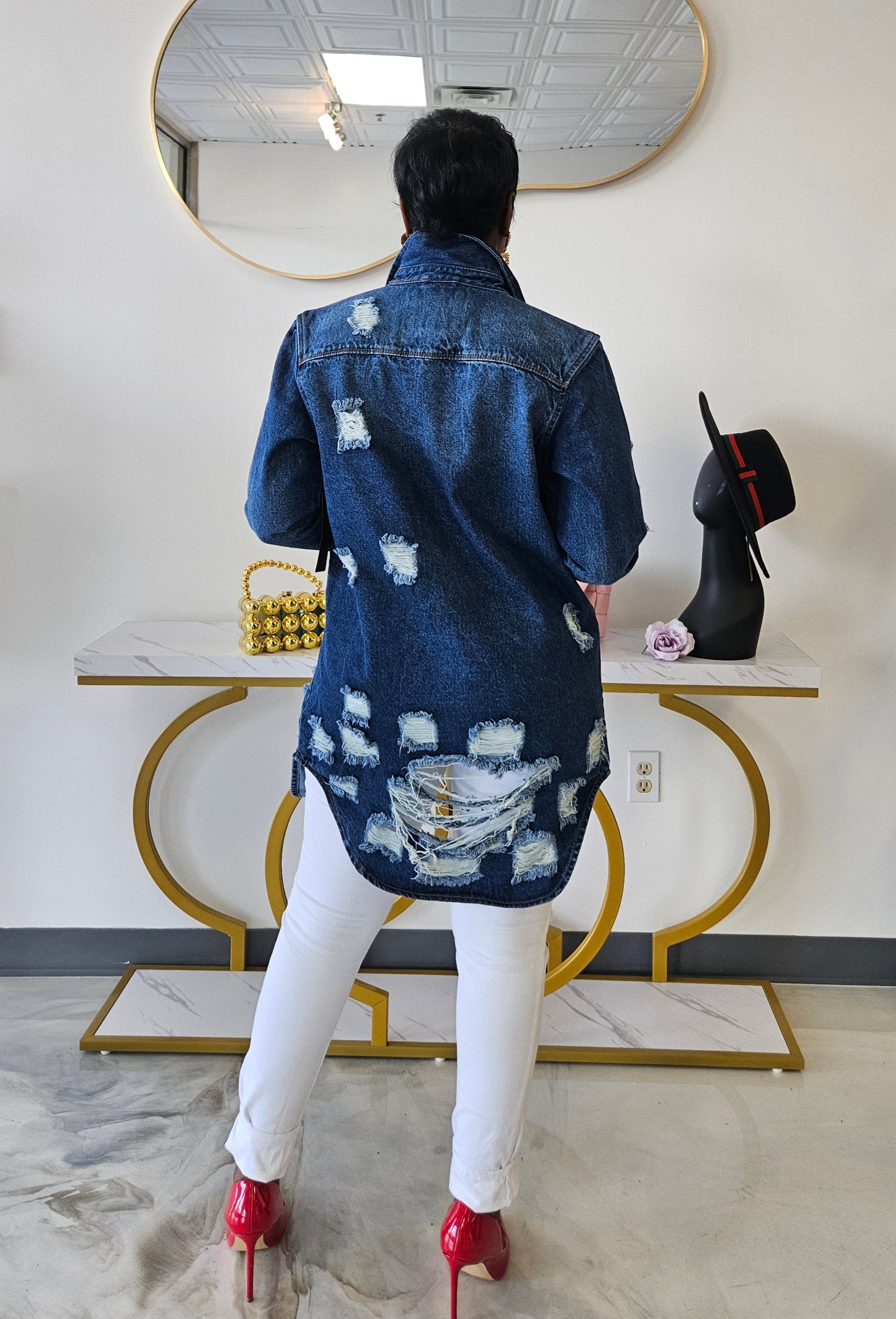 Shanna Denim Shirt/Jacket