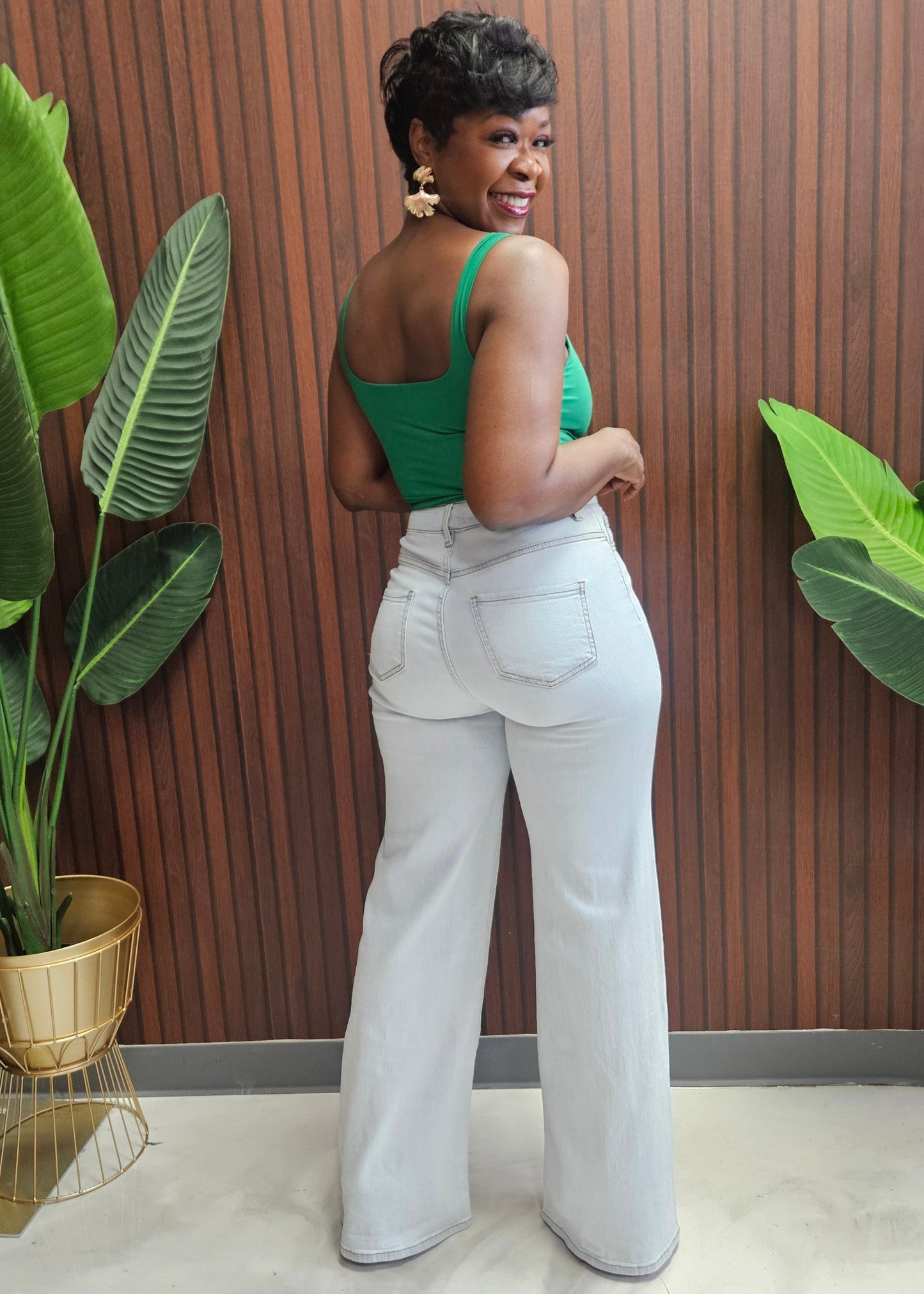 Dominique Flare Denim Jeans