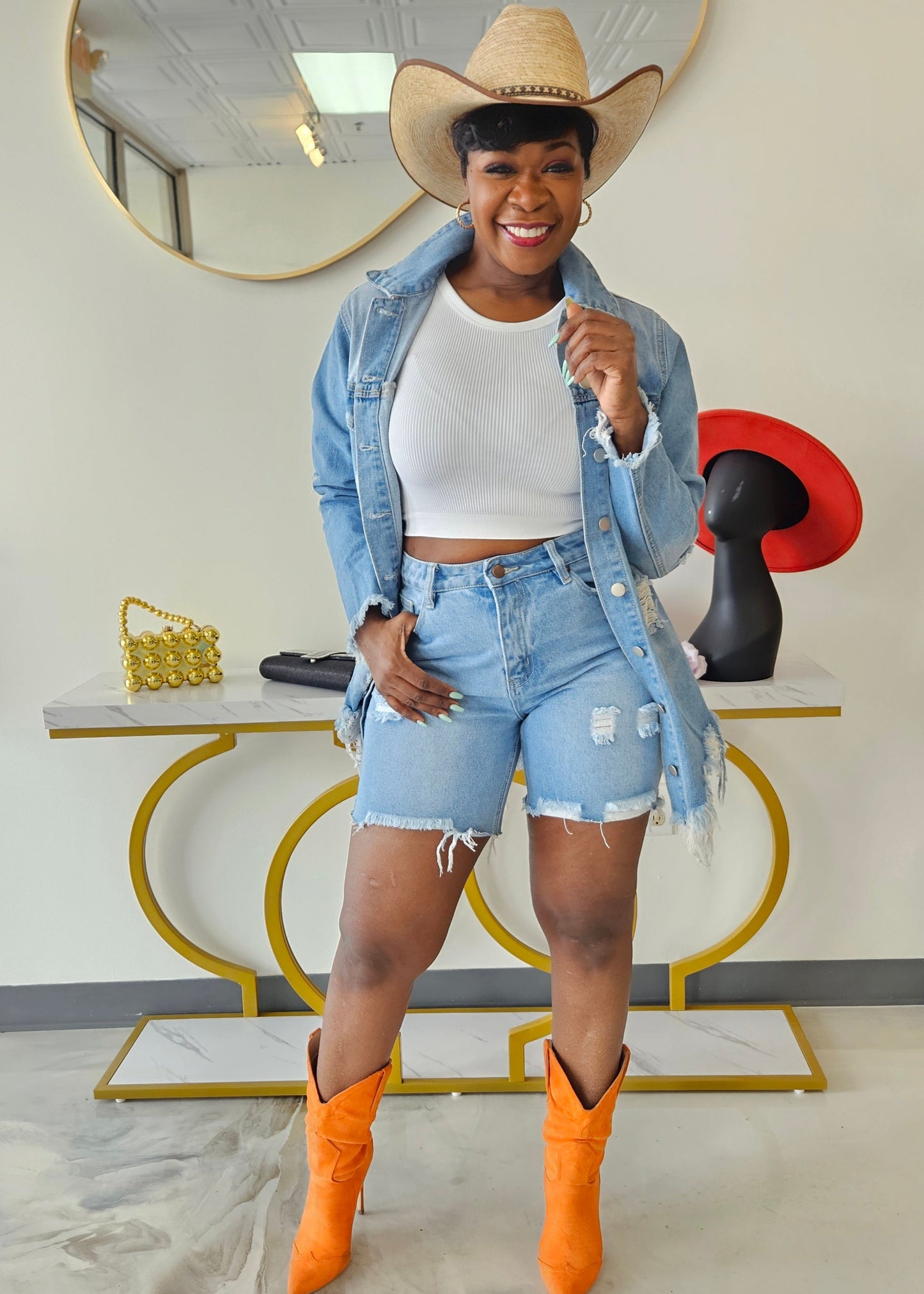 Brittany Denim Shirt/Jacket