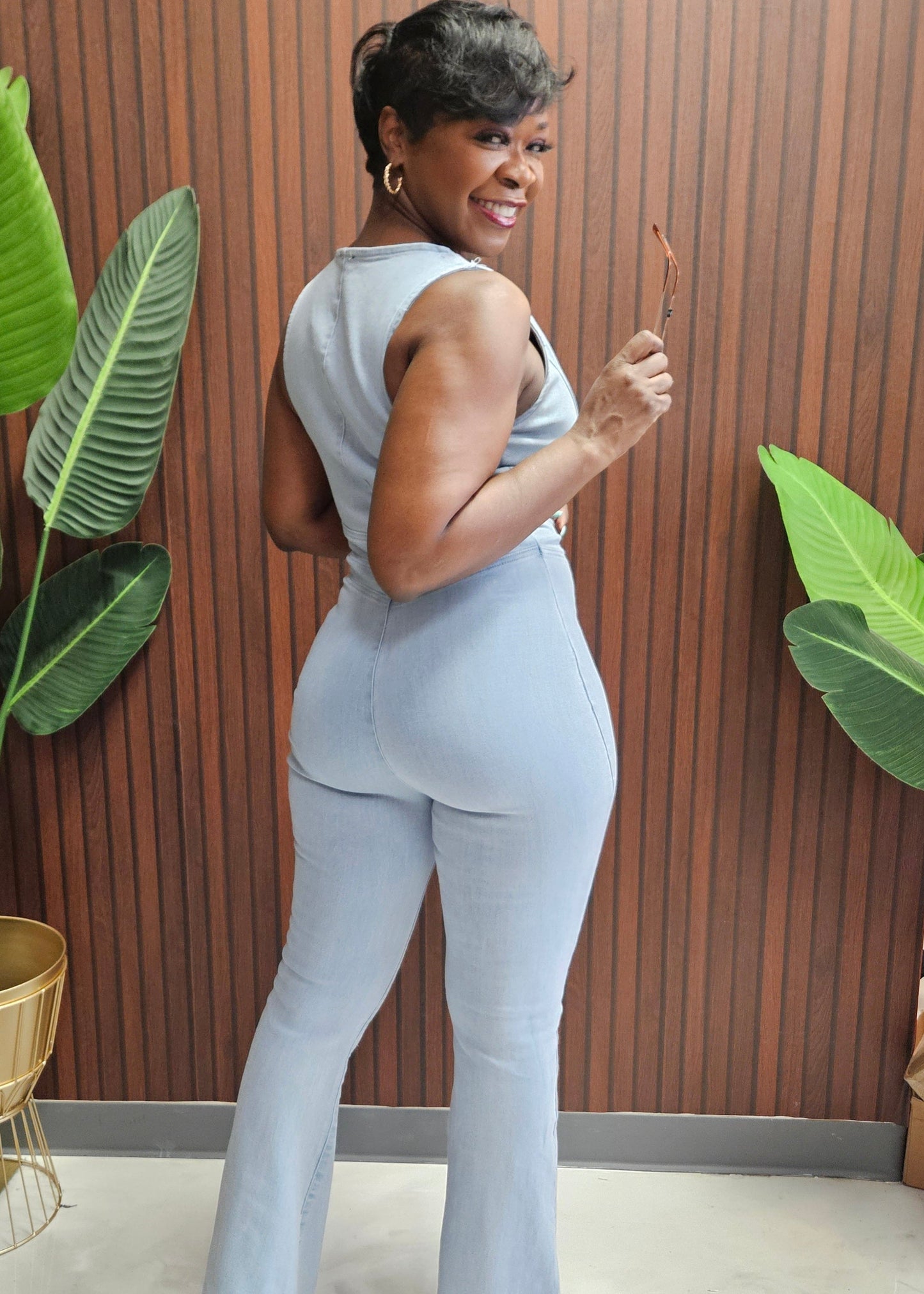 Kendall Denim Jumpsuit