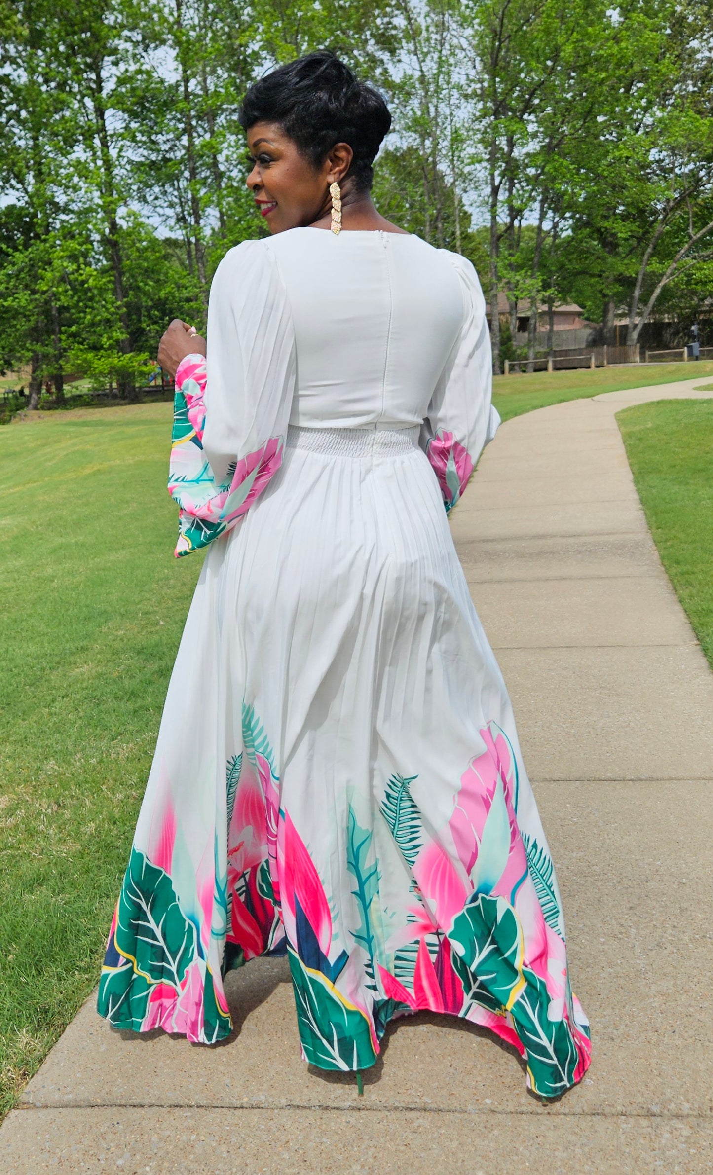 Allison Floral Dress
