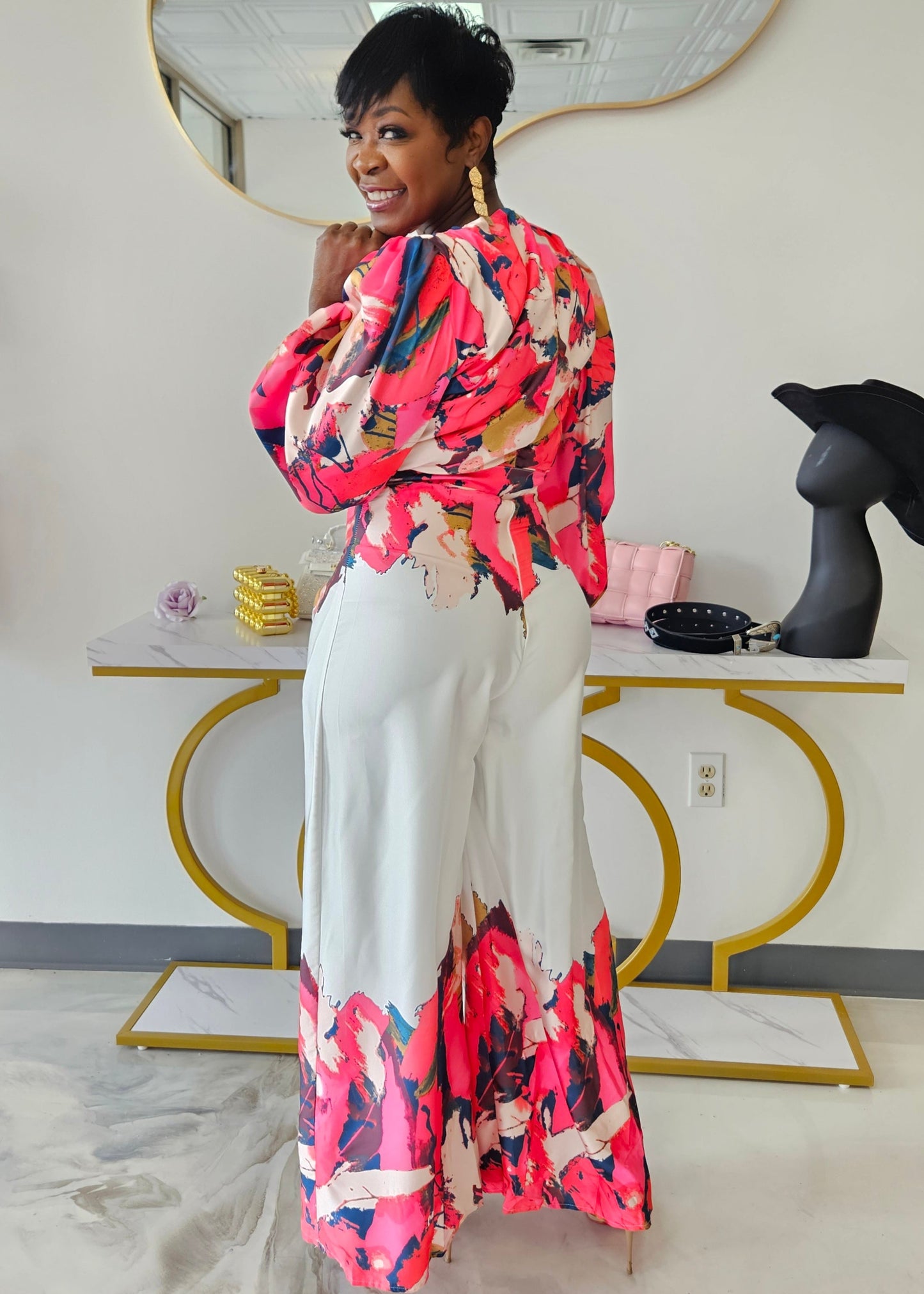 Milan Floral Jumpsuit