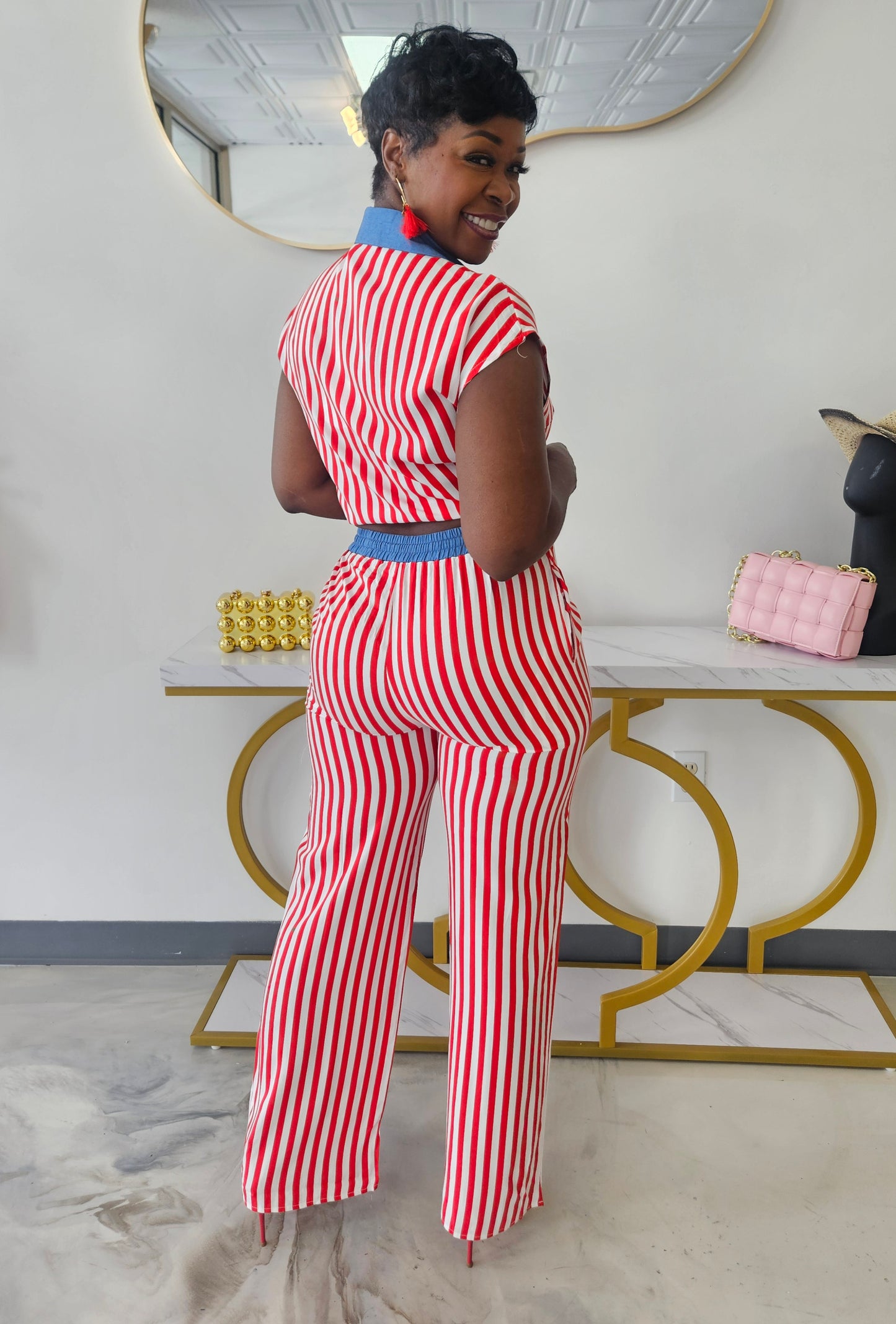 Cynthia Stripe Set