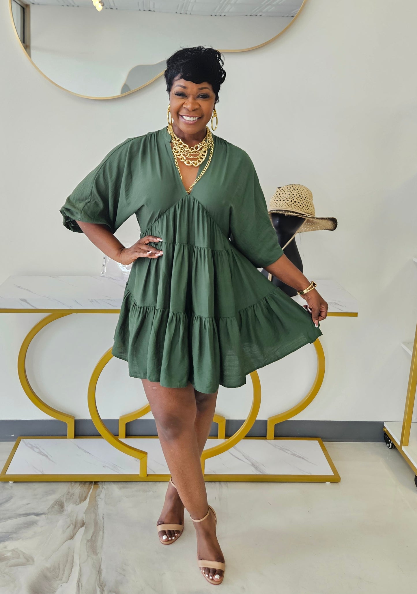 Elise Flare Dress