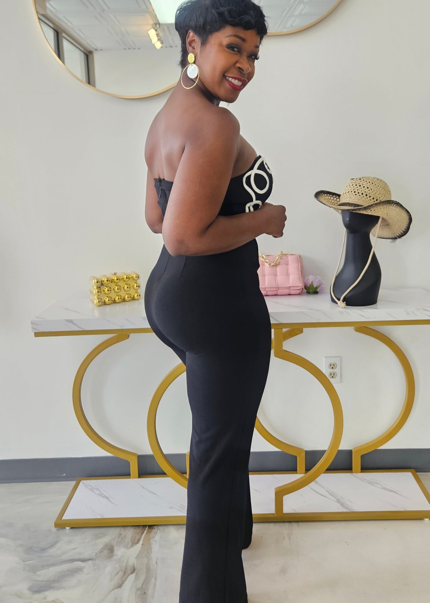 Shaka Strapless Jumpsuit