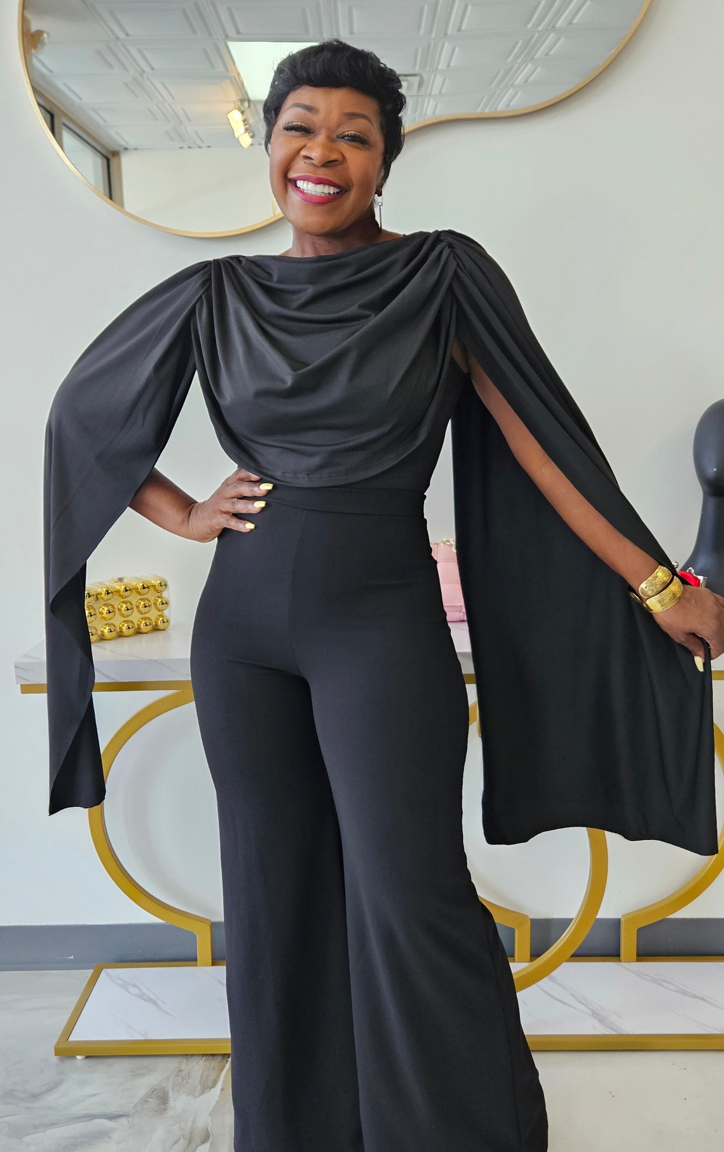 Draped Me Please Bodysuit