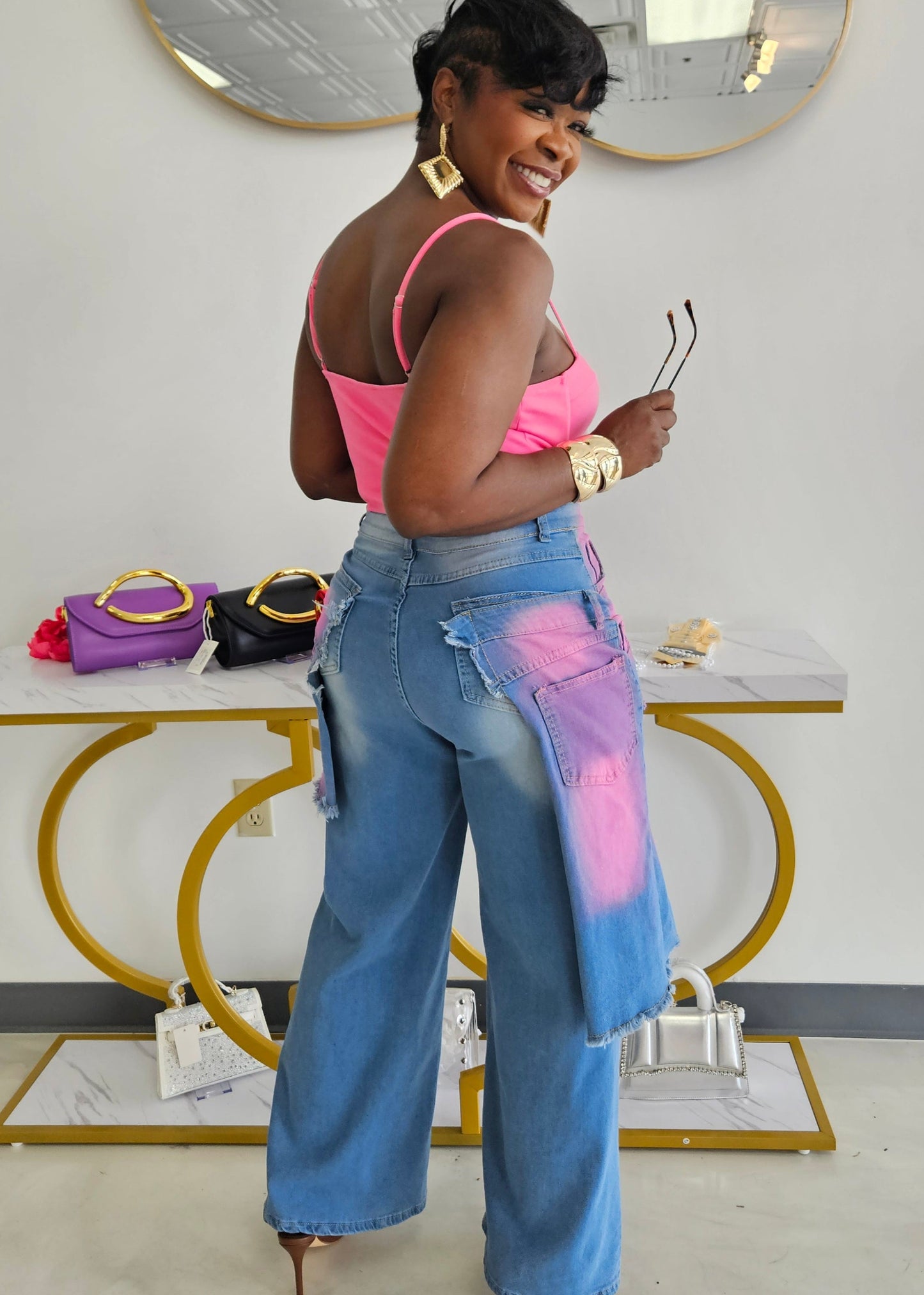 Rocsi Double Layer Jeans