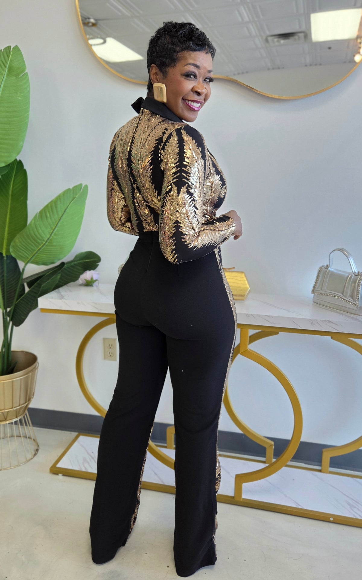 Golden Goddess Jumpsuit