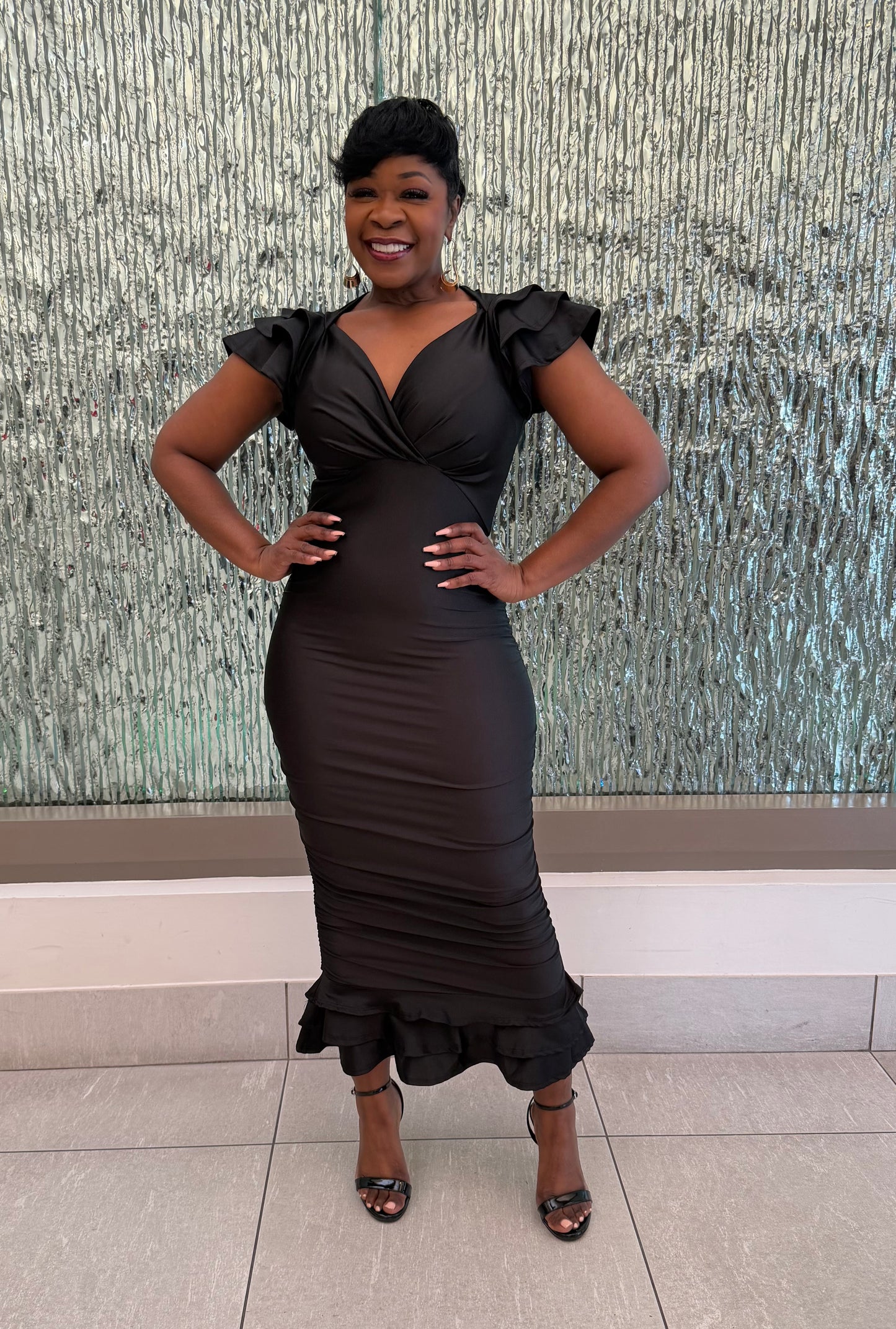 Javonna Ruffle Dress