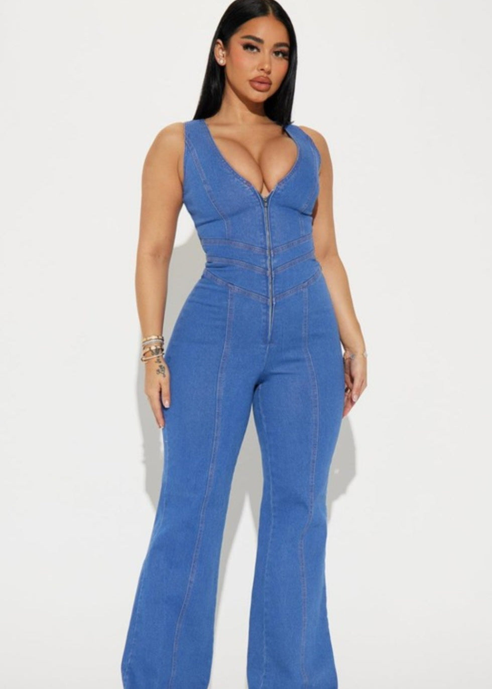 Kendall Denim Jumpsuit