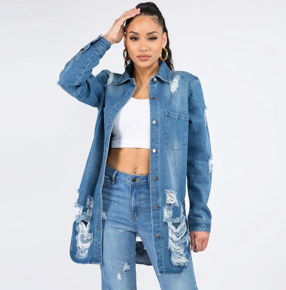 Shanna Denim Shirt/Jacket