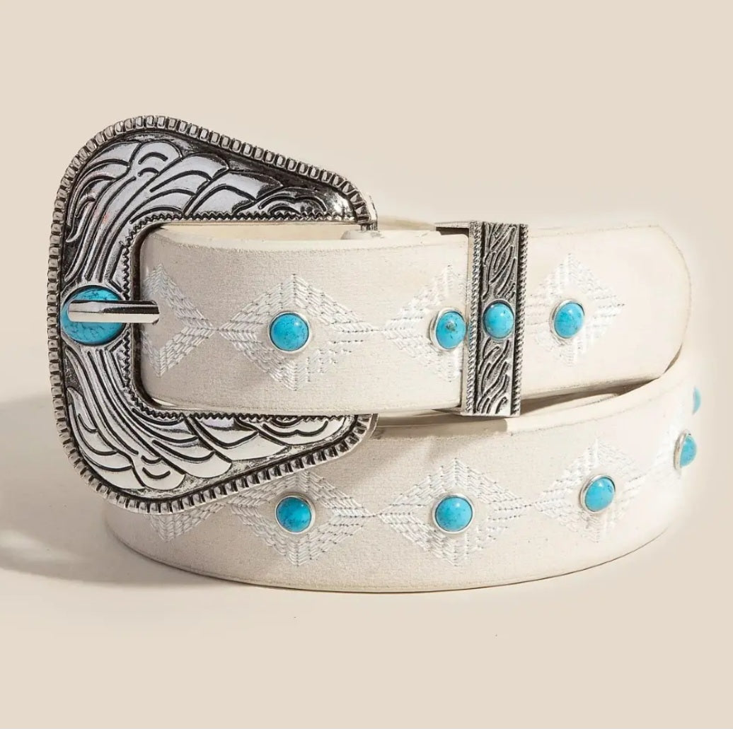Poncho Cowboy Design Belt