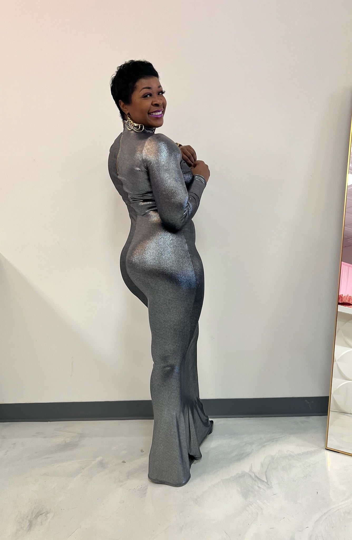 Rocsi Metallic Maxi