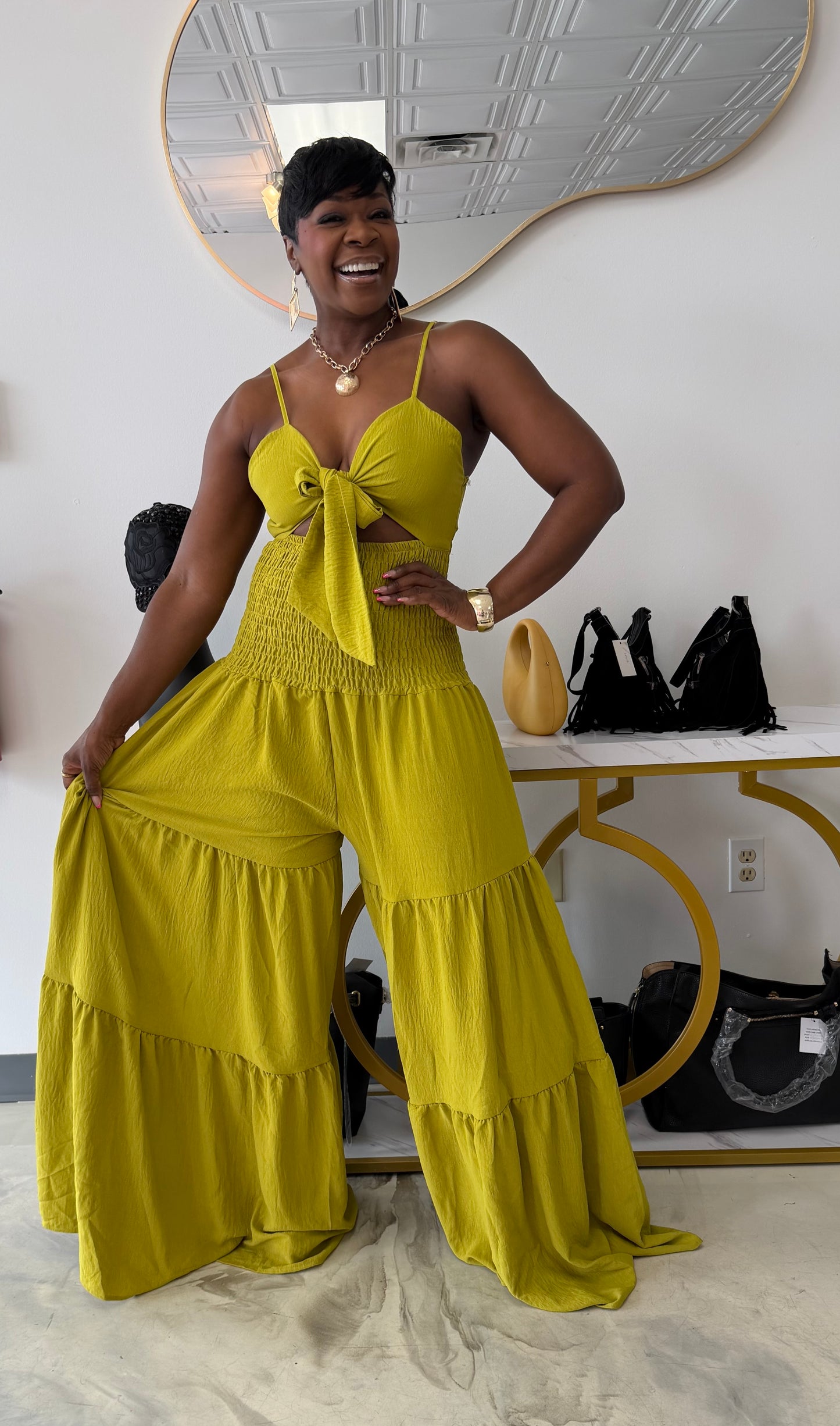 Stormie Wideleg Jumpsuit