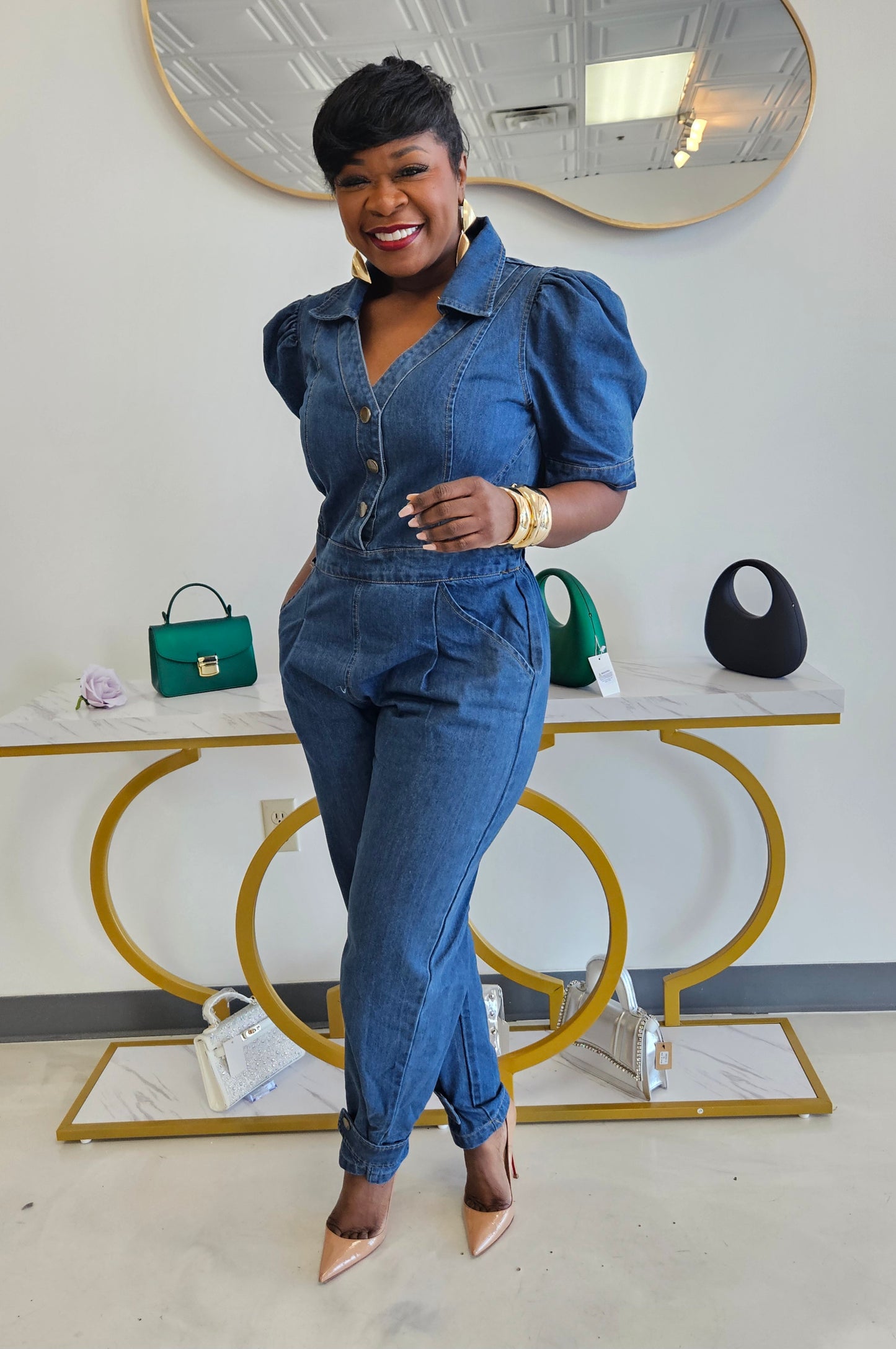 Dakota Denim Jumpsuit