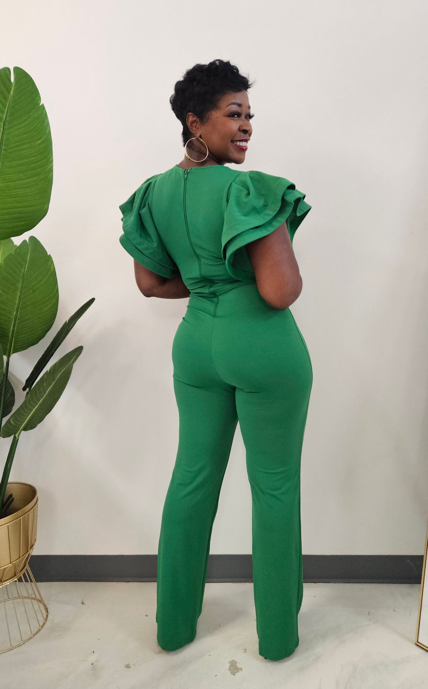 Gorgeous Green Jumpsuit