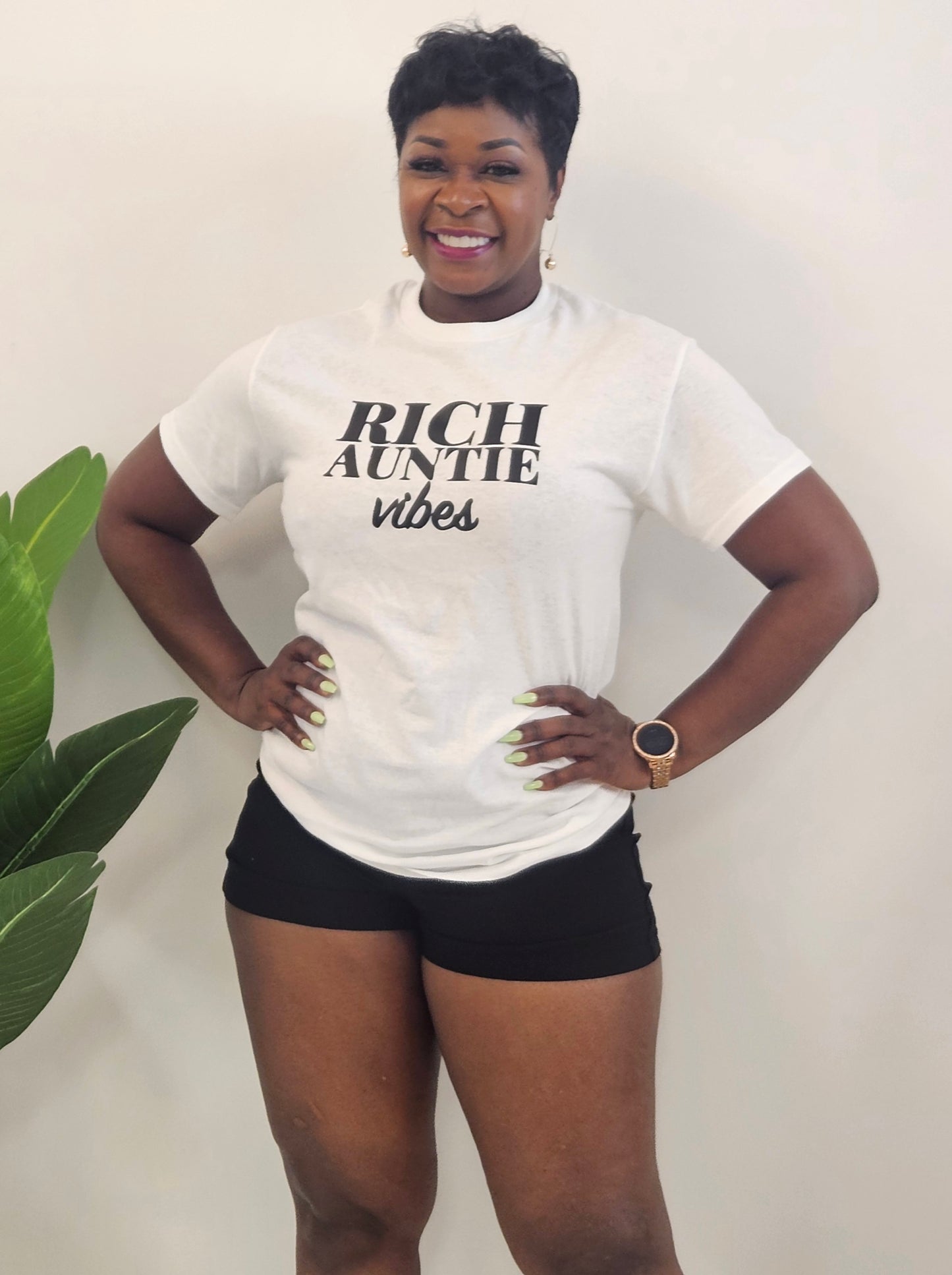 Rich Auntie Vibes T-Shirt