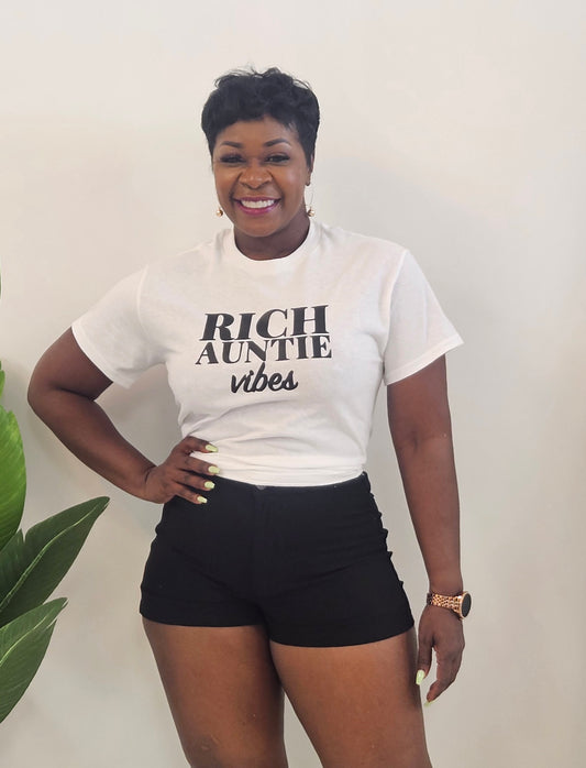 Rich Auntie Vibes T-Shirt