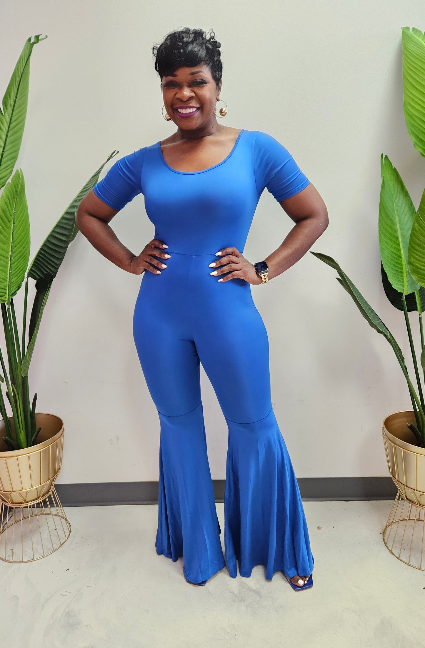 Bella Wideleg Jumpsuit