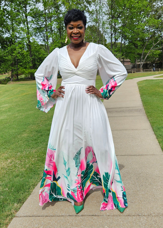 Allison Floral Dress