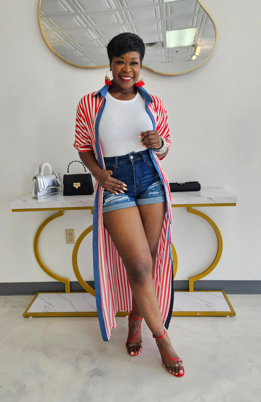 Kimmie Shirt Dress