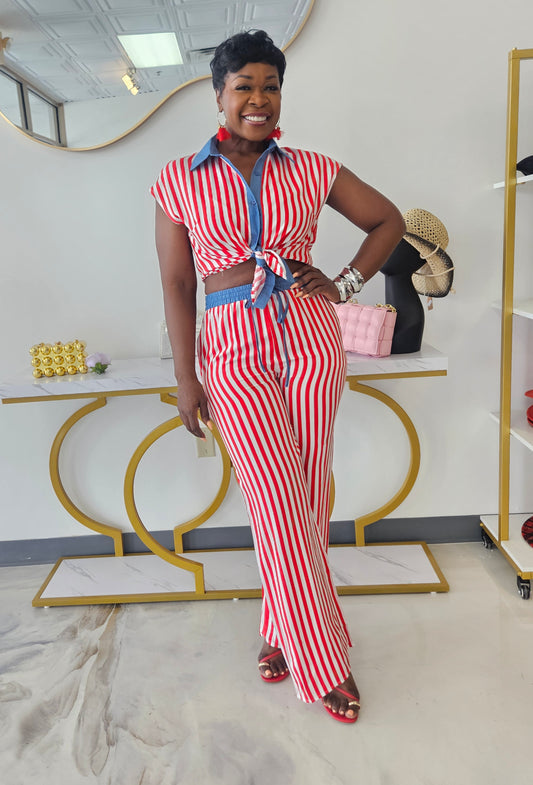 Cynthia Stripe Set