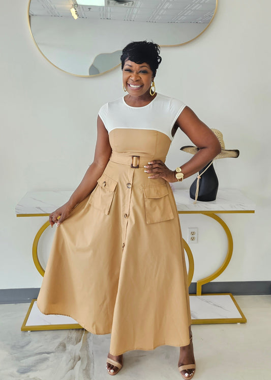 Jessica Belted Dress