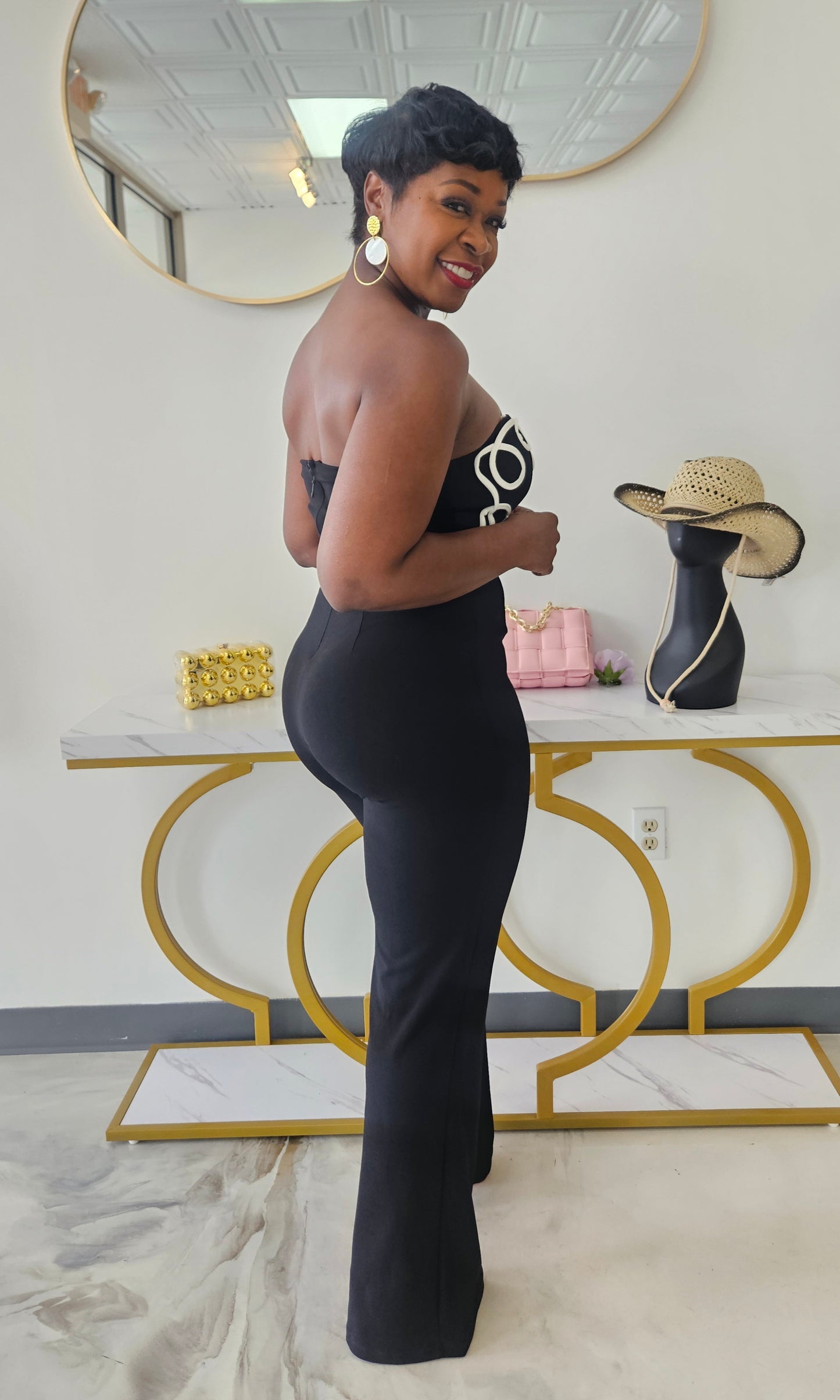 Shaka Strapless Jumpsuit