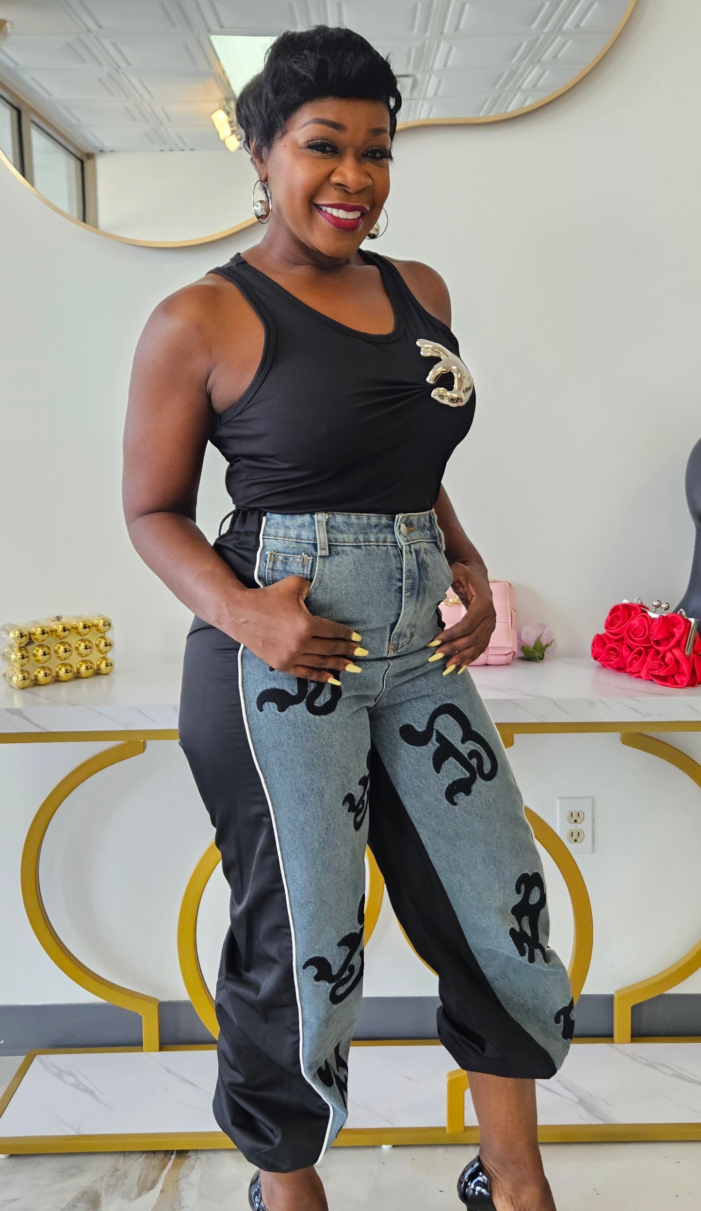 Breezy Baby Jean Joggers
