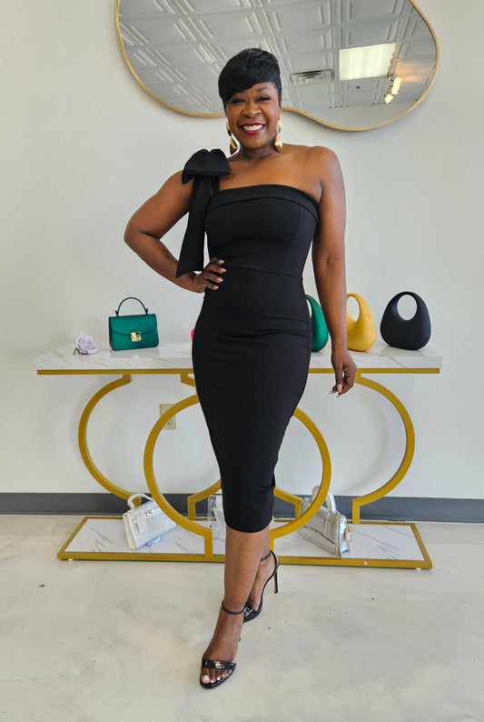 Black Tie Beauty Dress