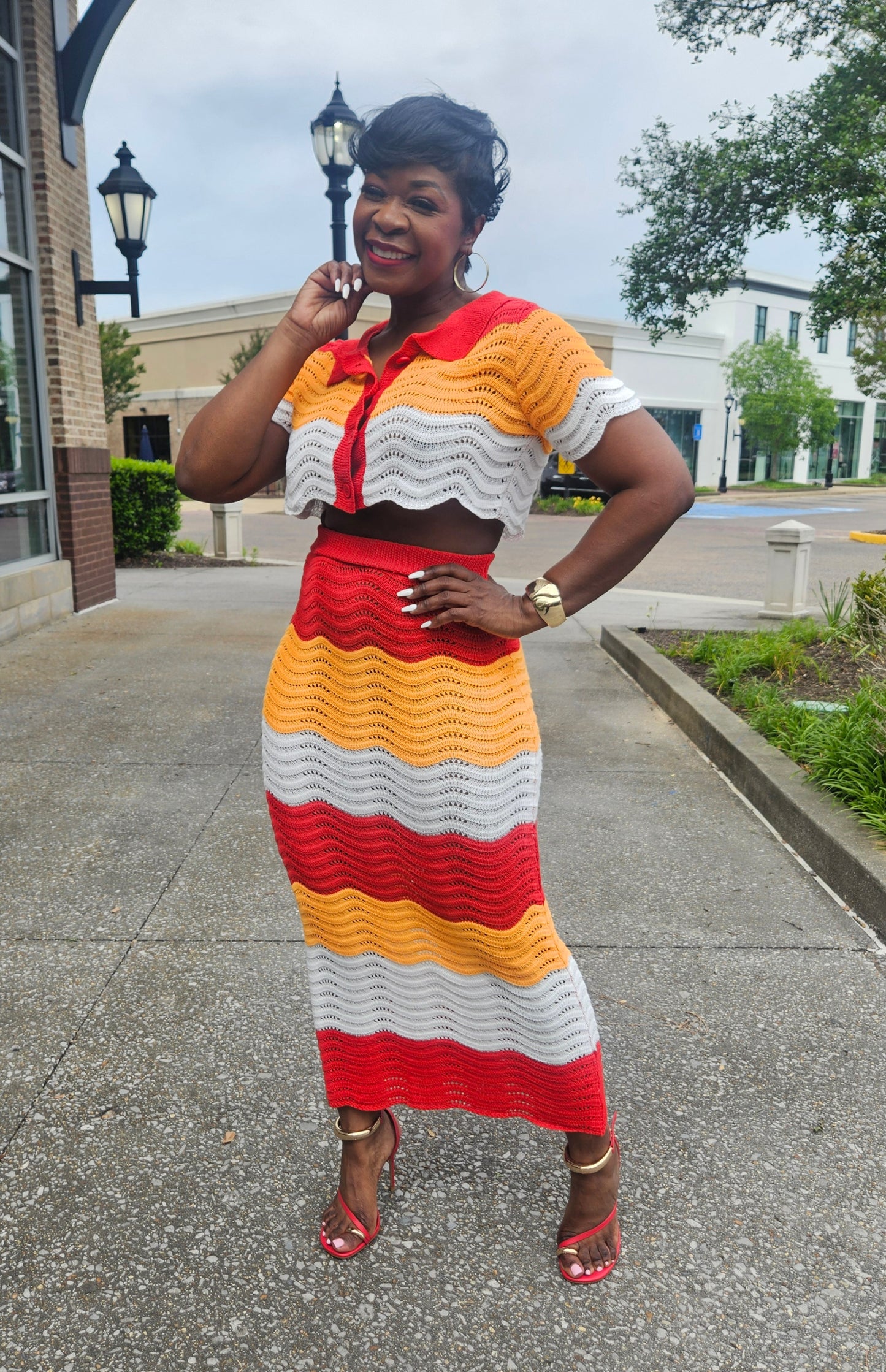 Maya Stripe Set