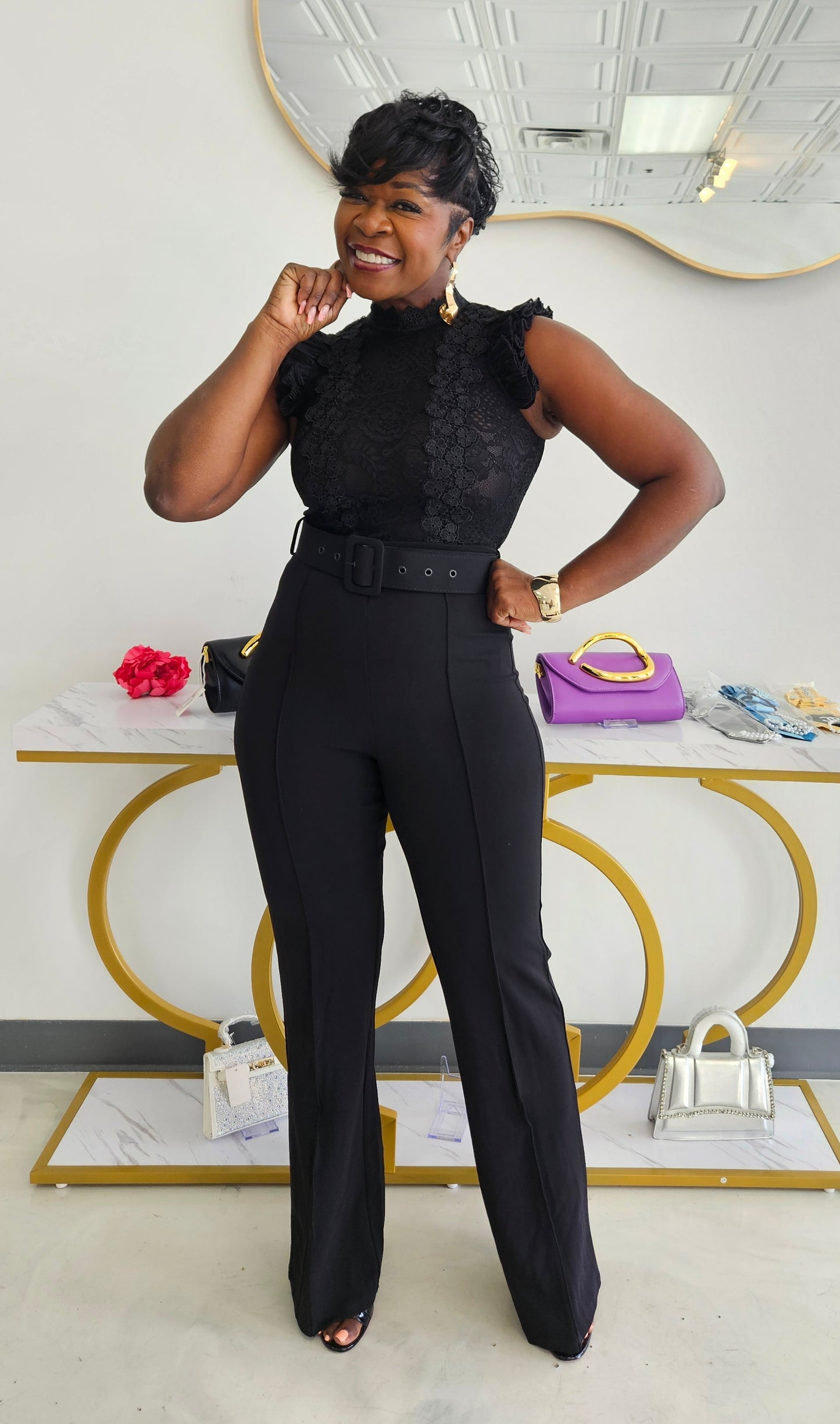 Latisha Lace Jumpsuit