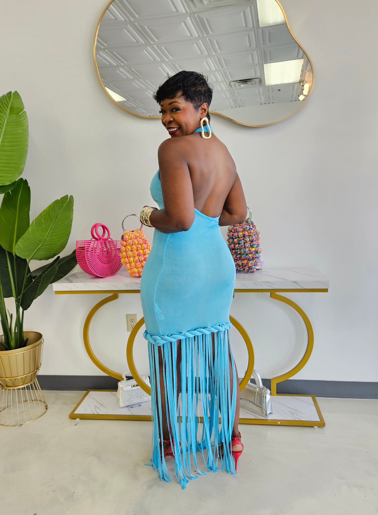 Vanity Fringe Dress