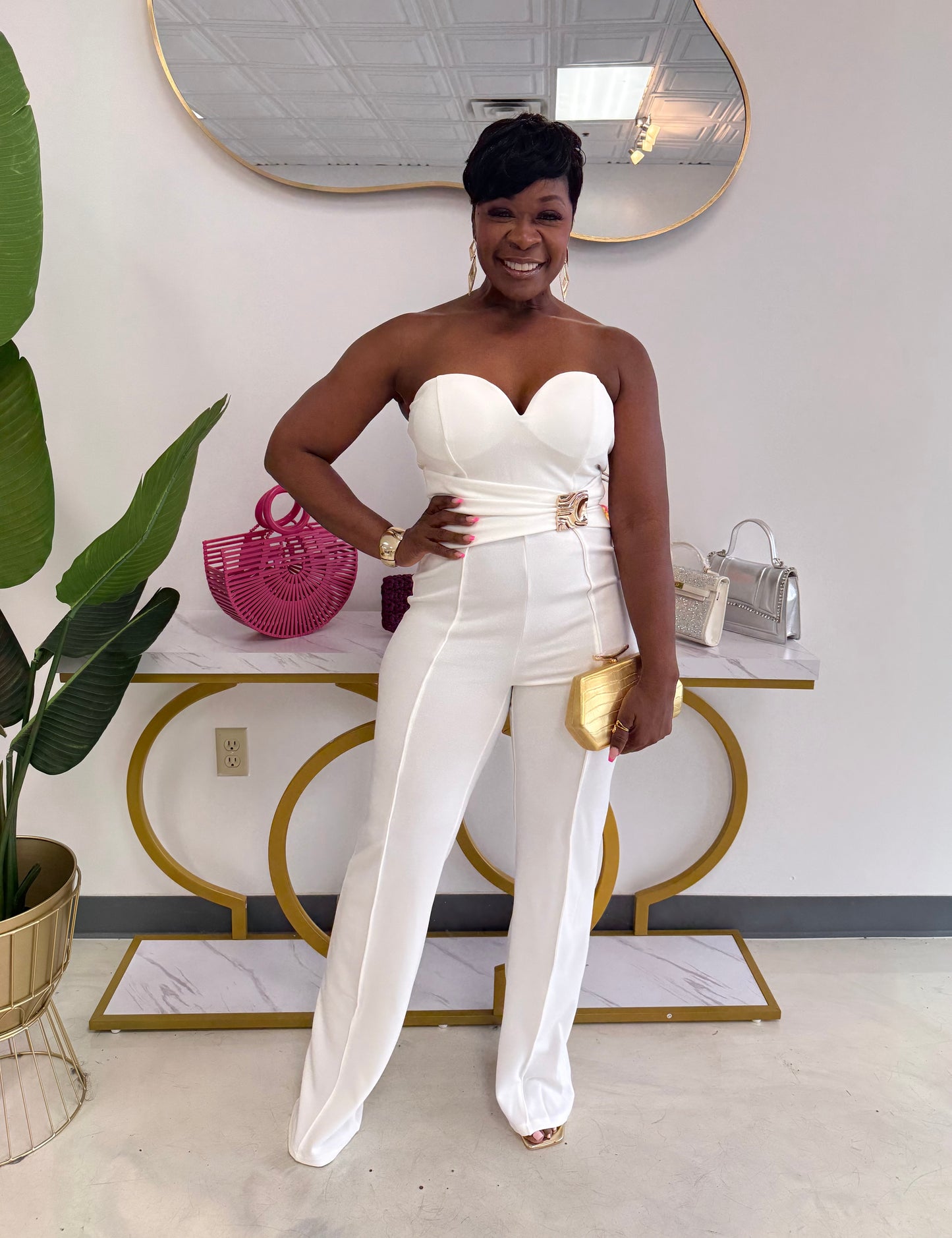 Mallory Strapless Jumpsuit