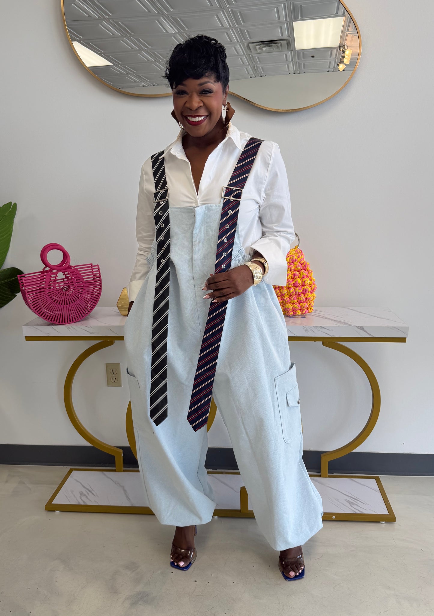 Tanzy Tie Strap Jumpsuit