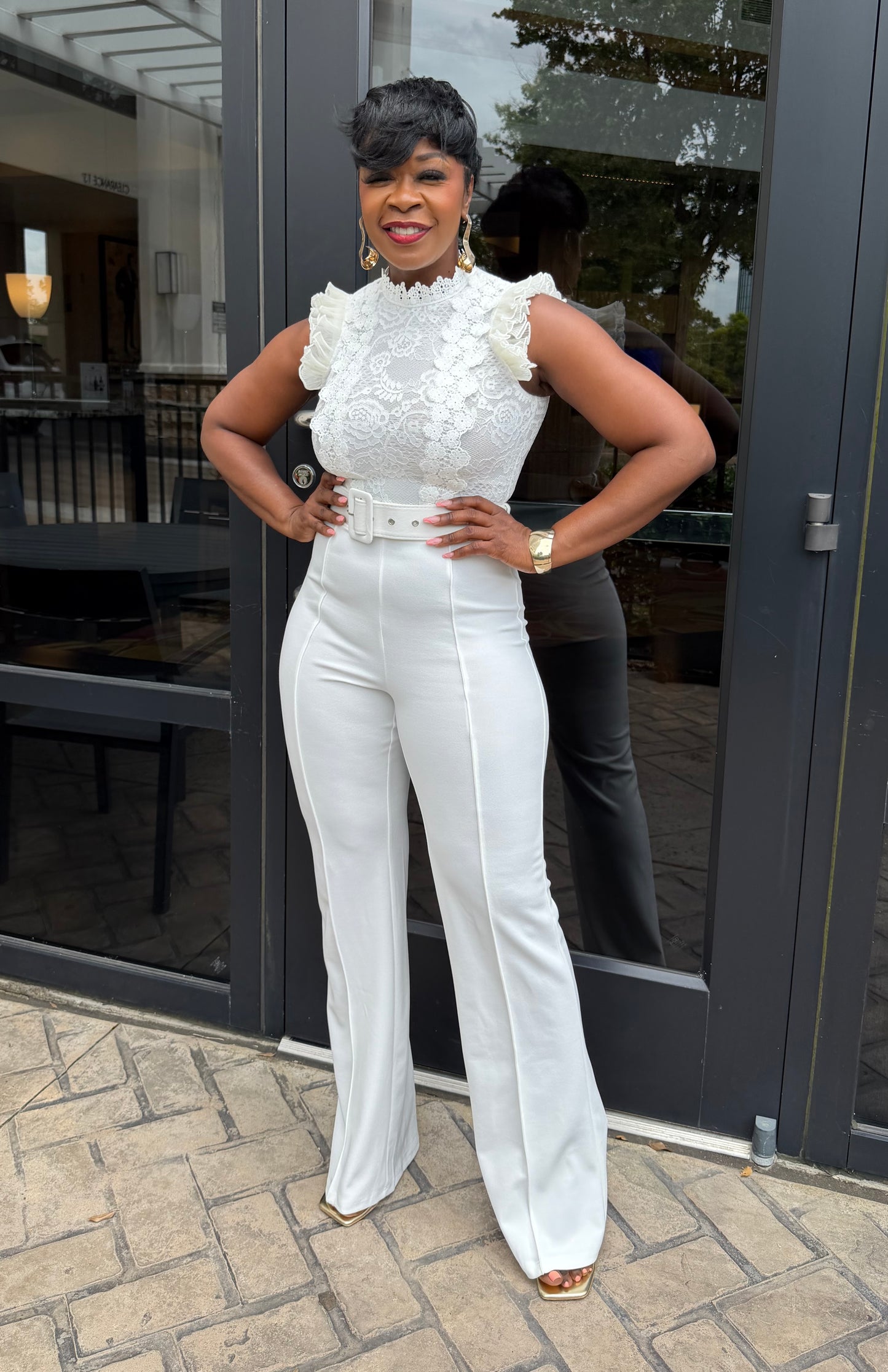 Latisha Lace Jumpsuit