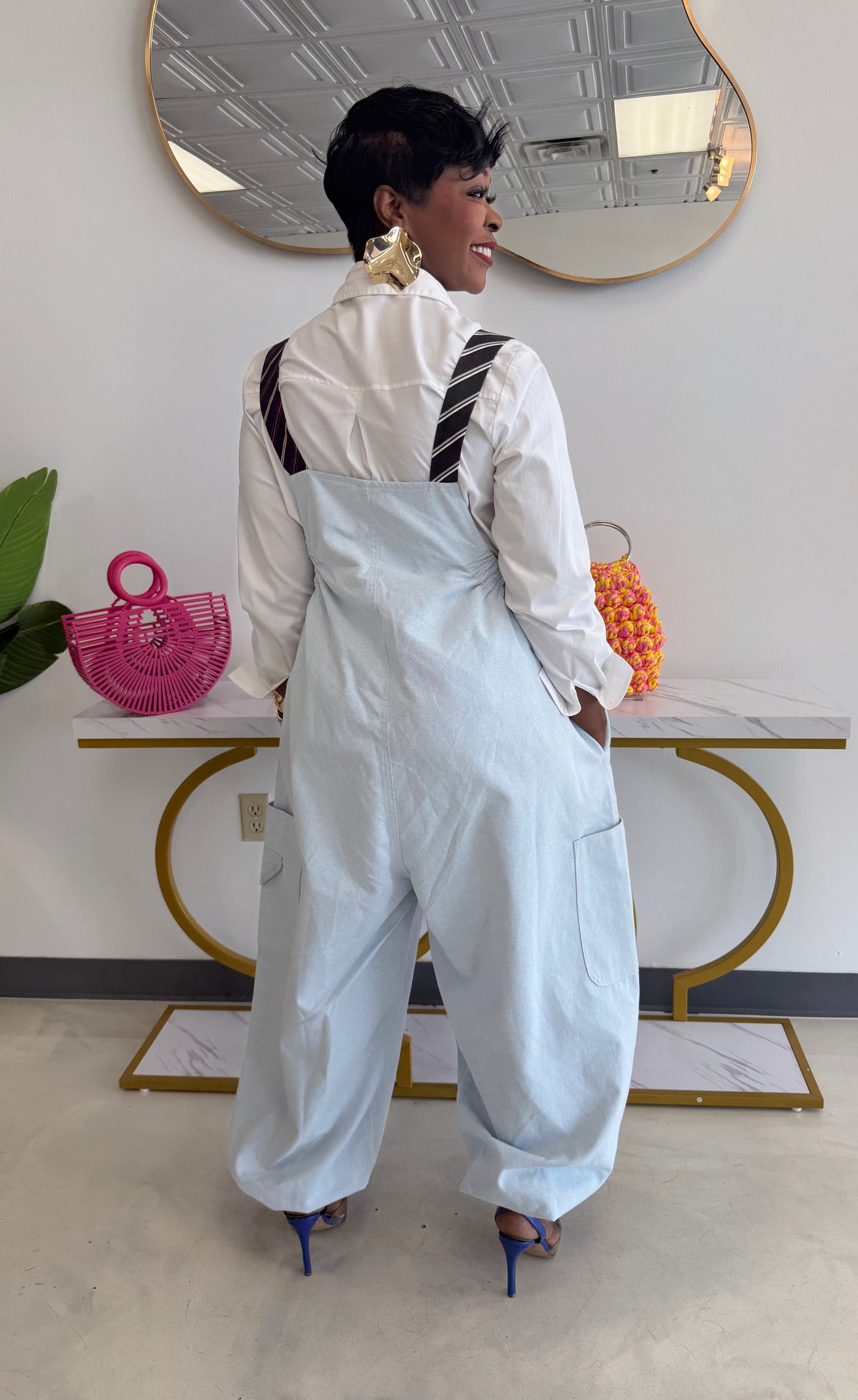Tanzy Tie Strap Jumpsuit