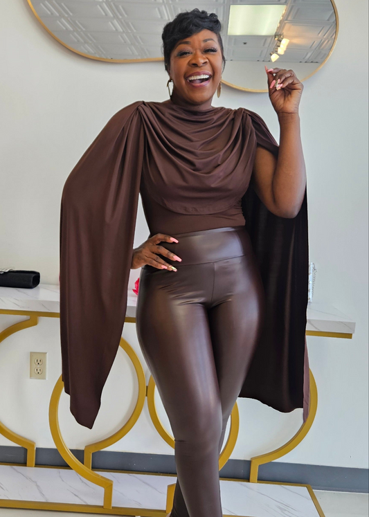 Draped Me Please Bodysuit