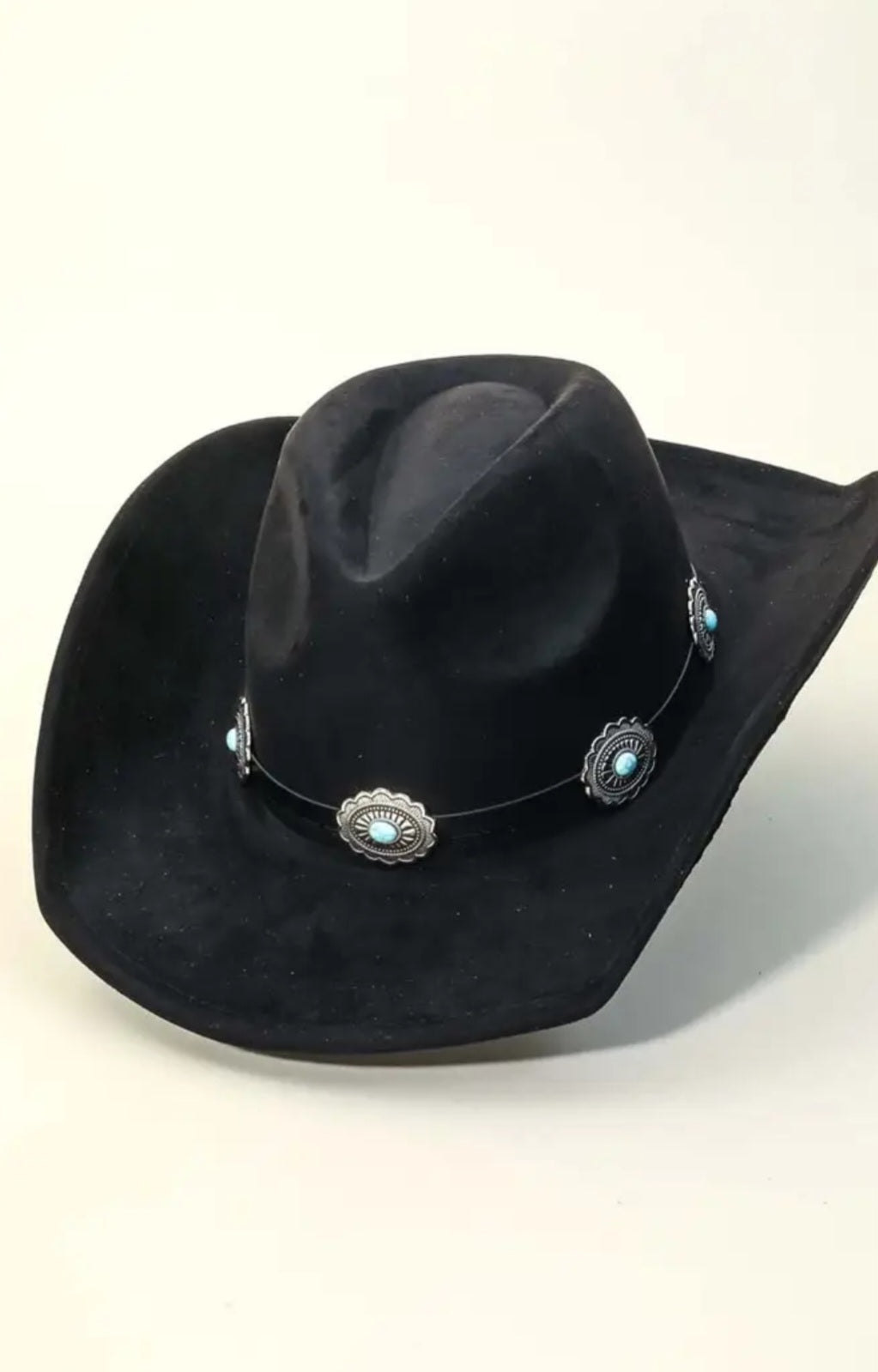 Medallion Disc Cowboy Hat
