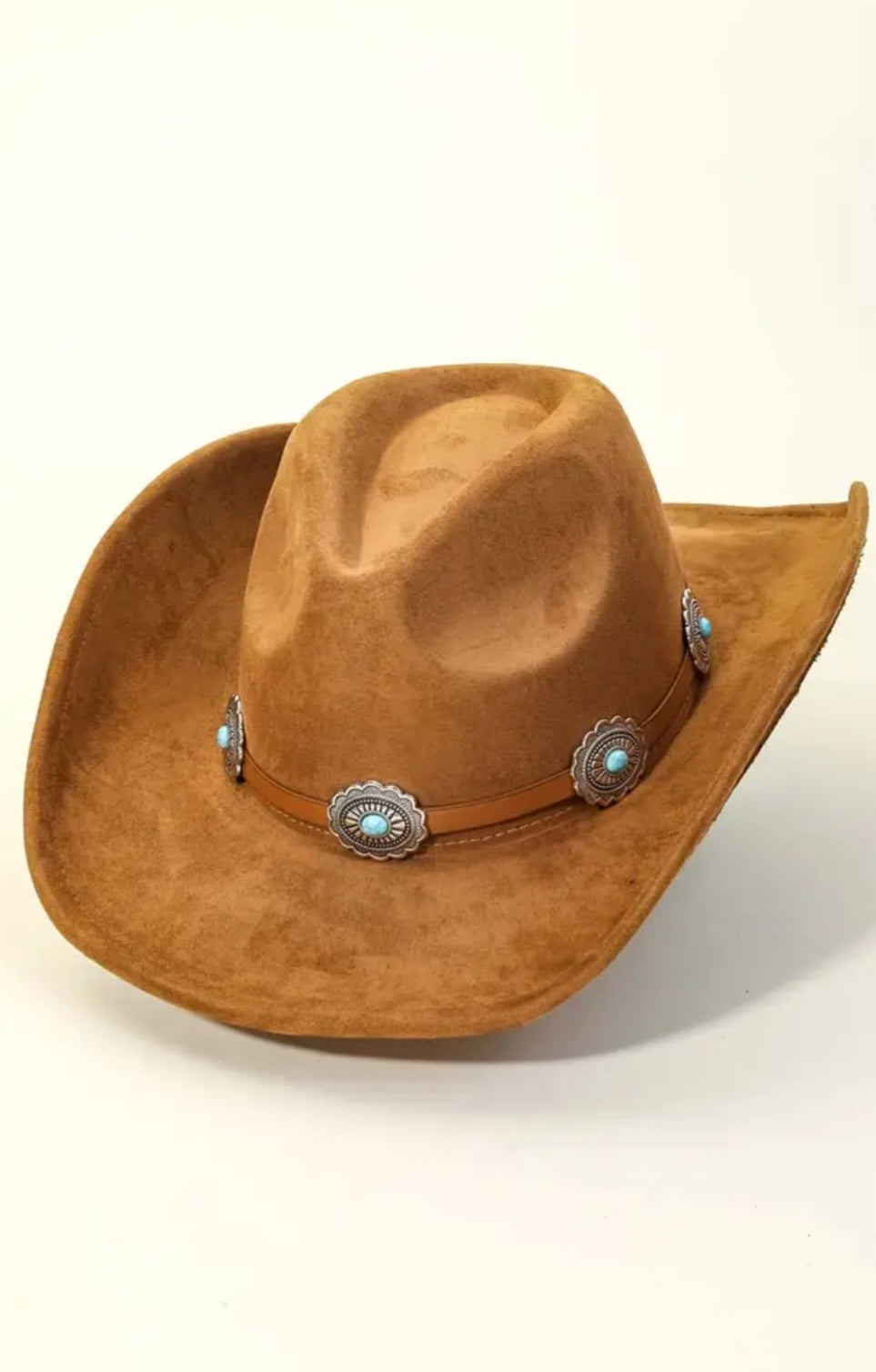 Medallion Disc Cowboy Hat